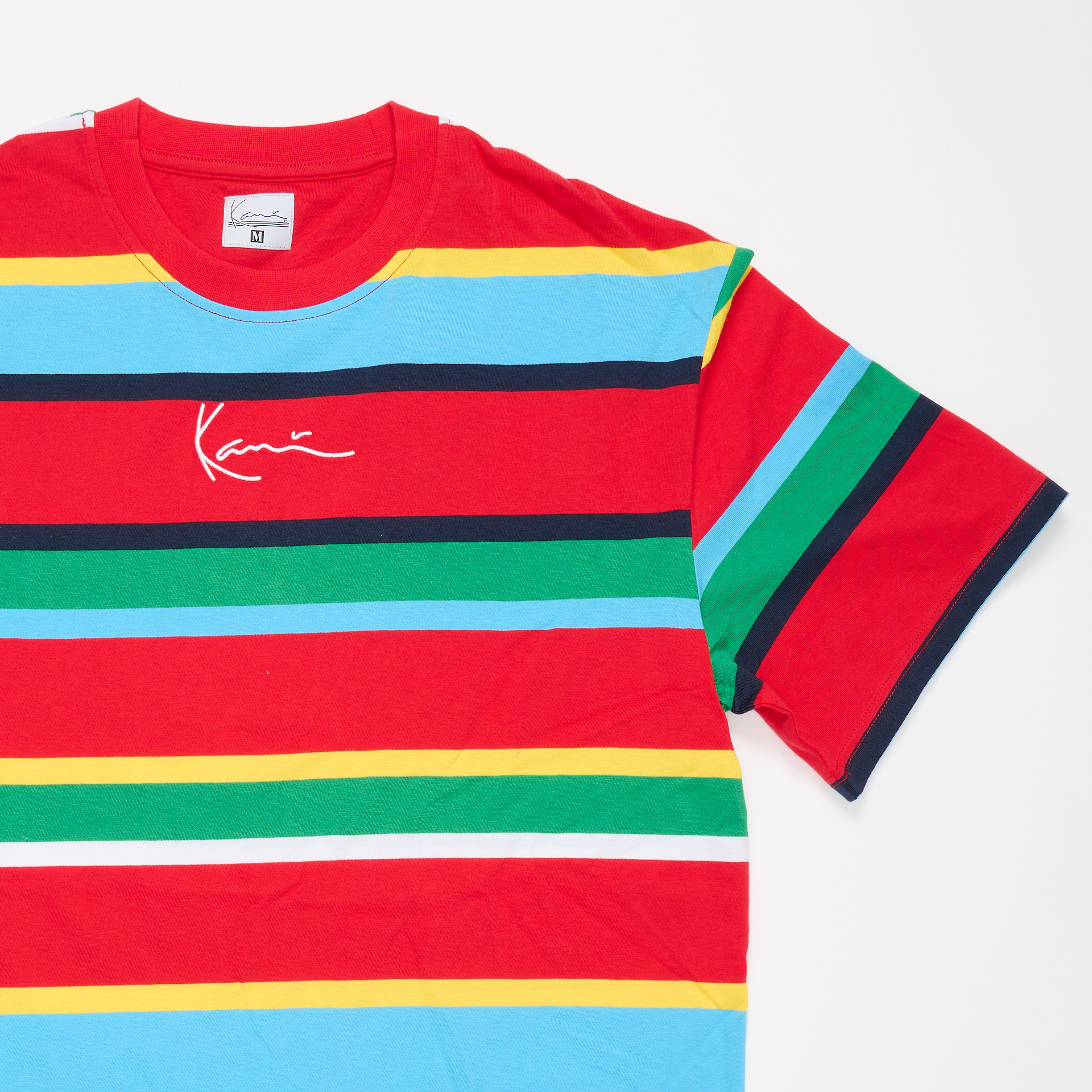 Karl Kani Small Signature Stripe T-Shirt