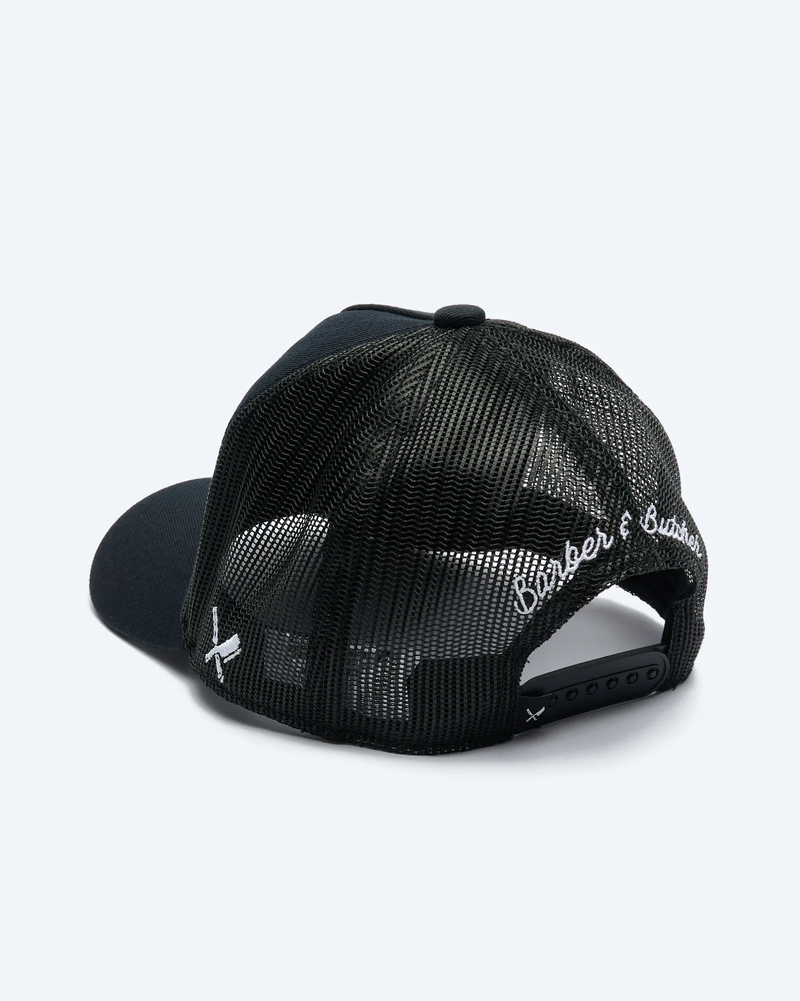 Distorted People Blades Plate Trucker Cap Black