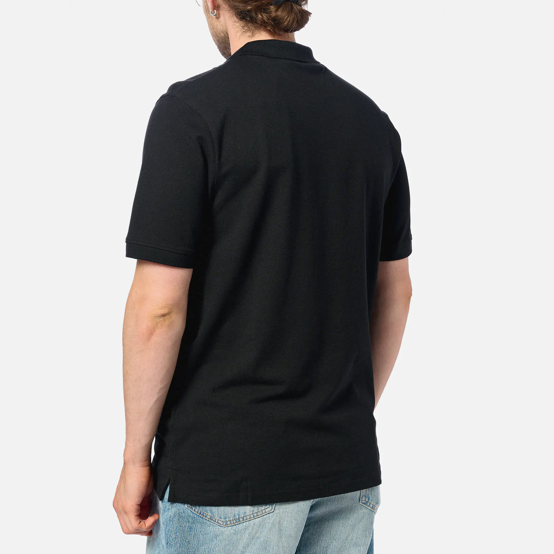 Lyle & Scott Plain Polo Shirt Jet Black