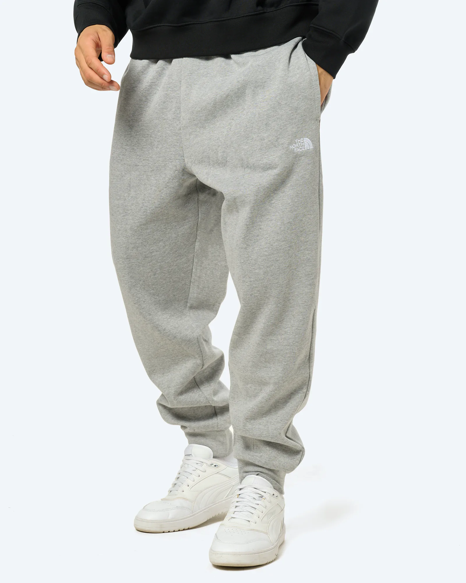 M Evo Simple Dome Regular Jogger Pants TNF Pale Grey Heather