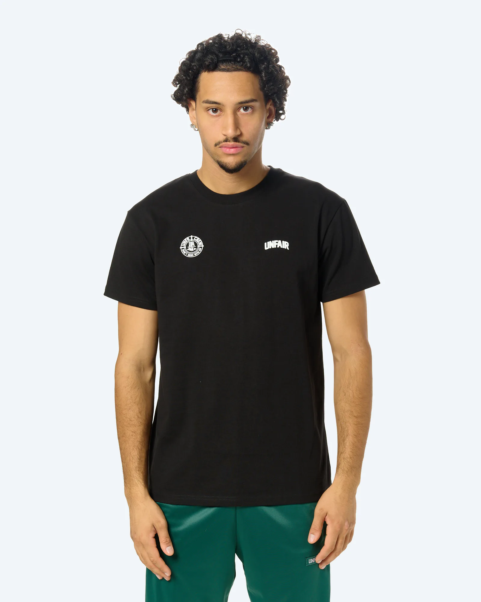 Two Side Logo T-Shirt Black