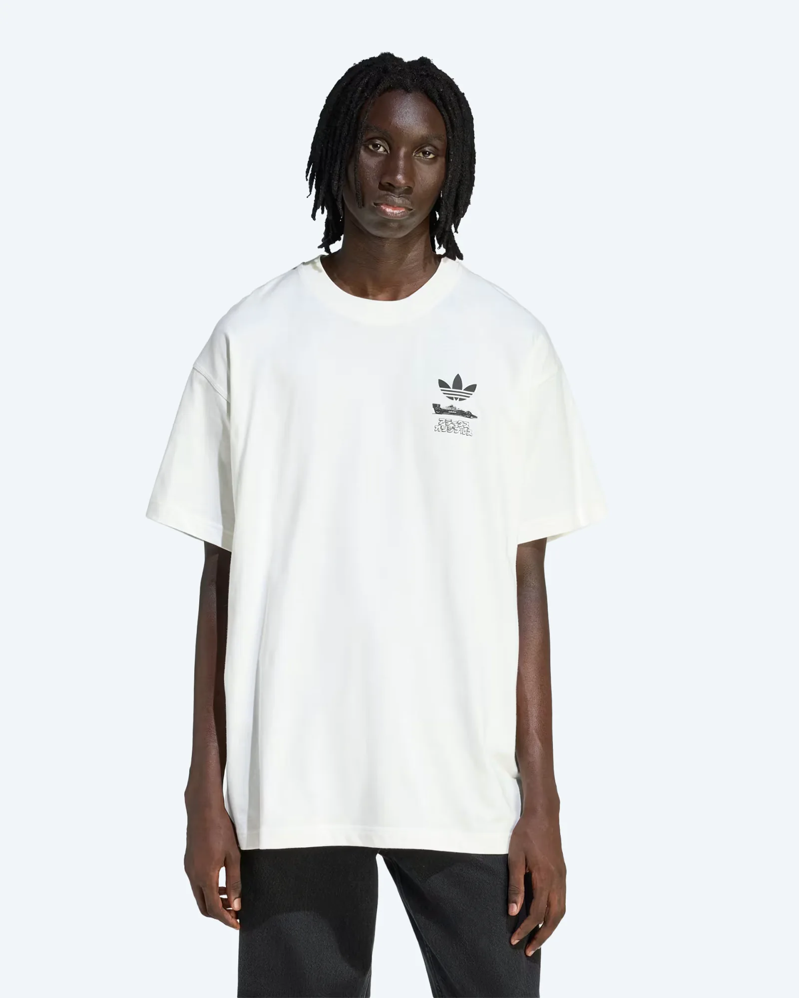 adidas Originals Japanese Racing Mange Graphic T-Shirt Offwhite