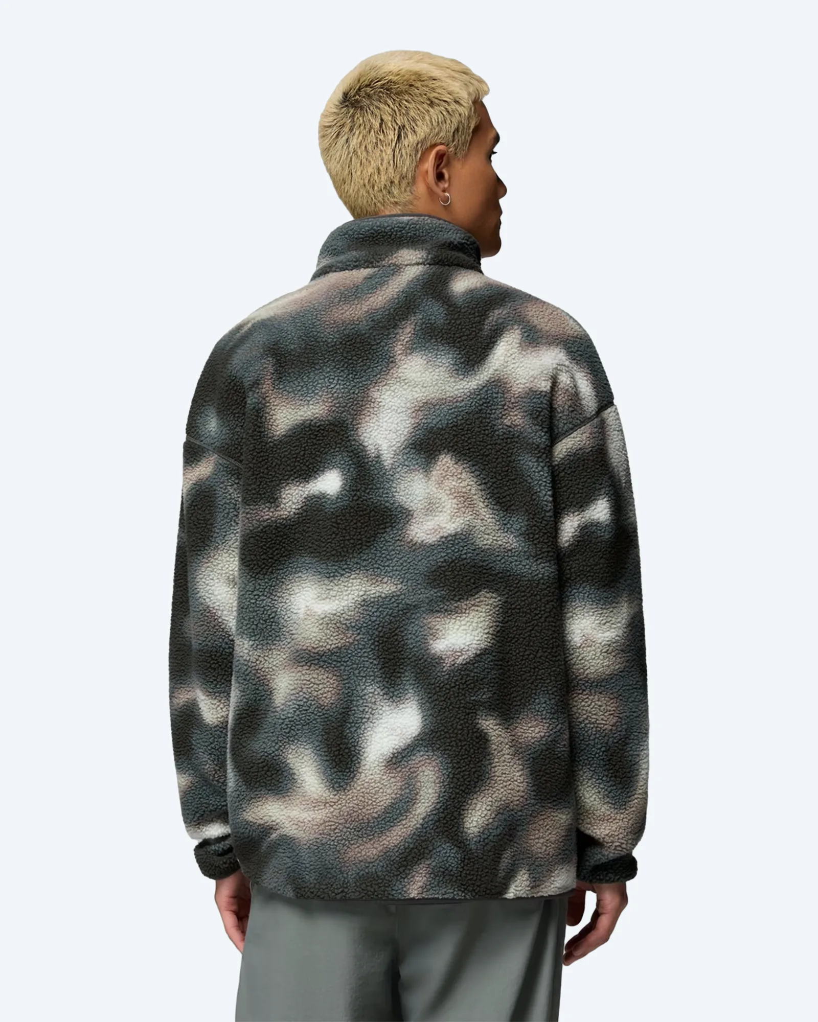 Helvetia™ II Printed Half Snap Fleece Sedona Sage Dye