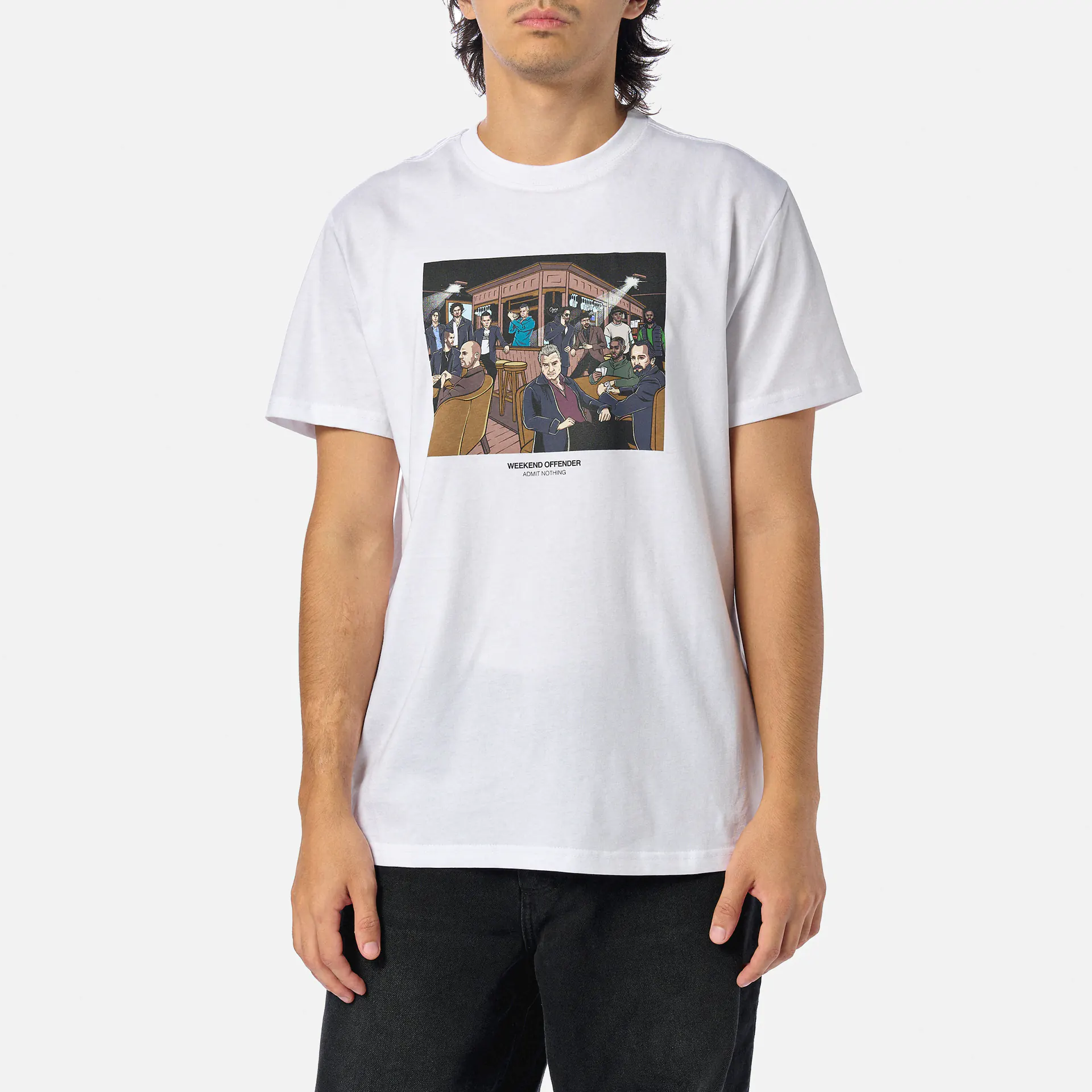 Weekend Offender Wyndham T-Shirt White