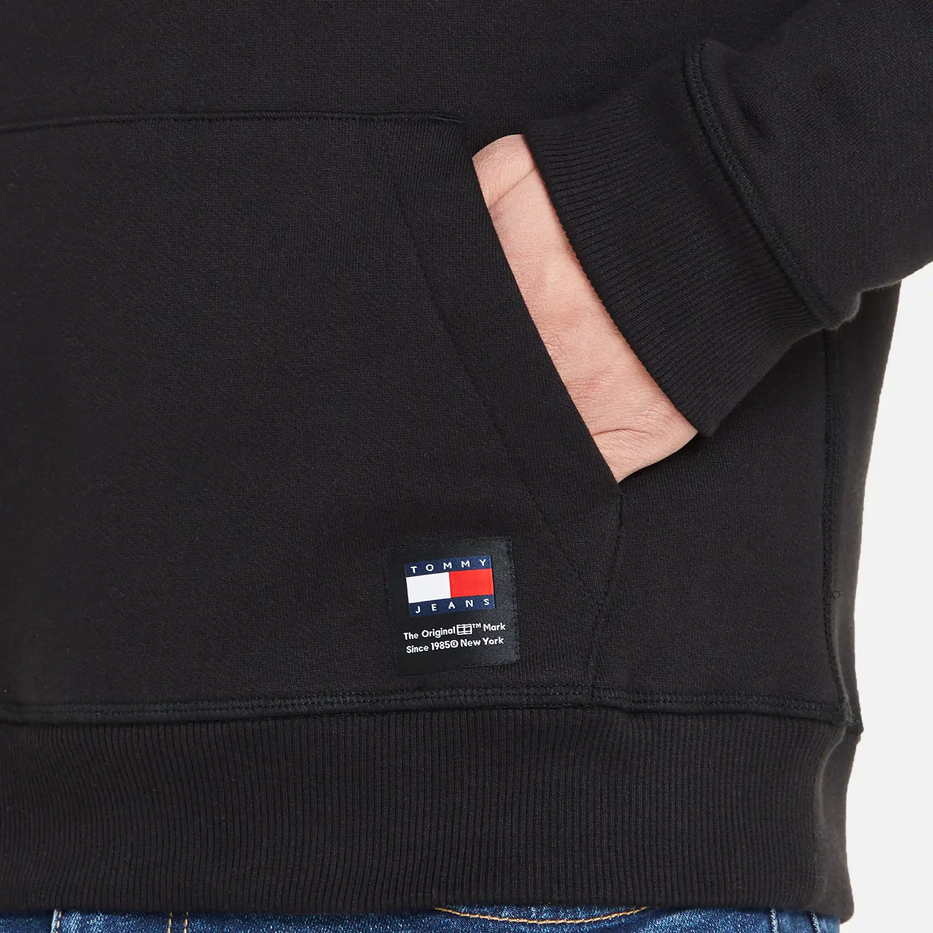 Tommy Jeans Reg Bold Classics Hoodie Black