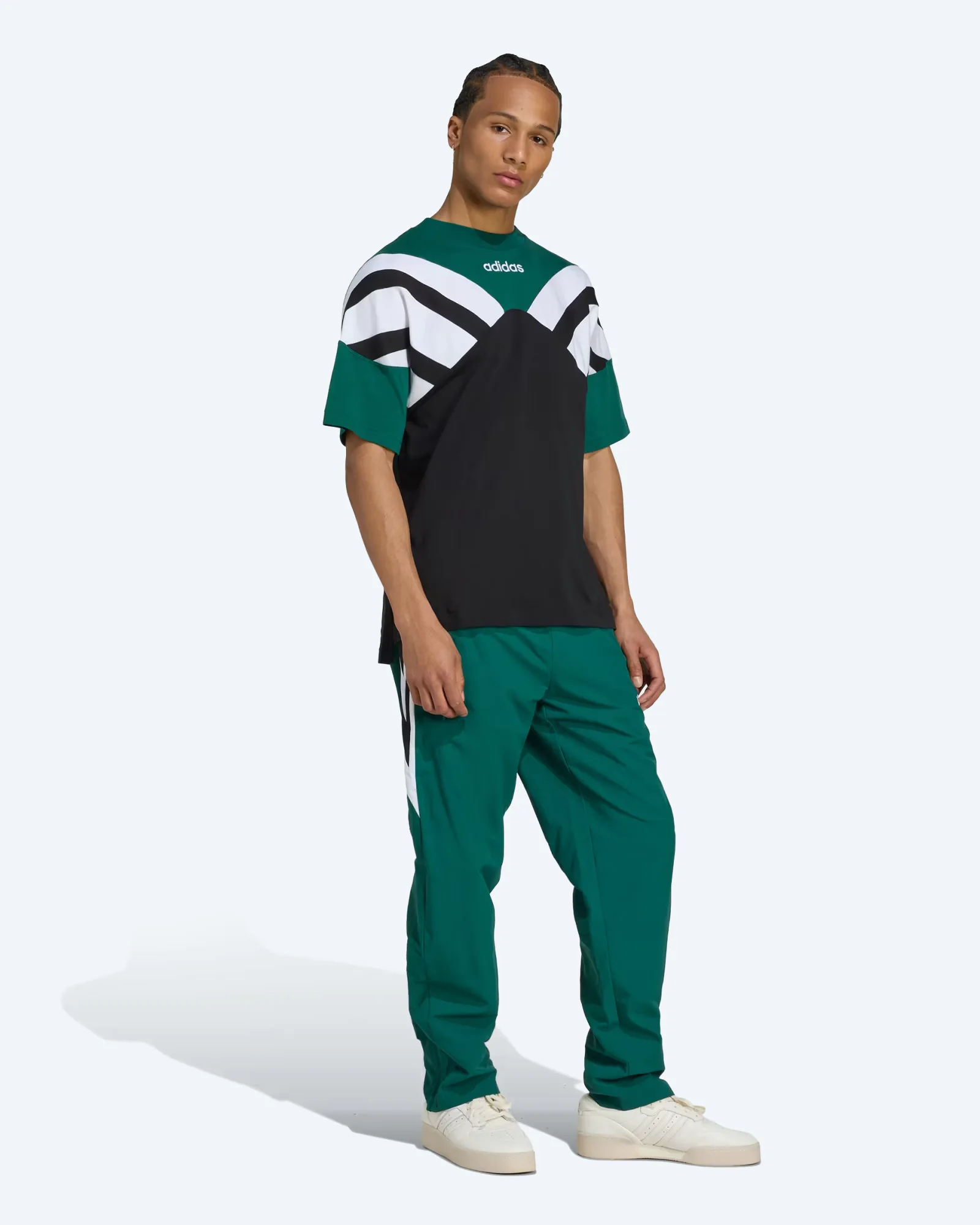 adidas Originals Cutline T-Shirt Black/Core Green