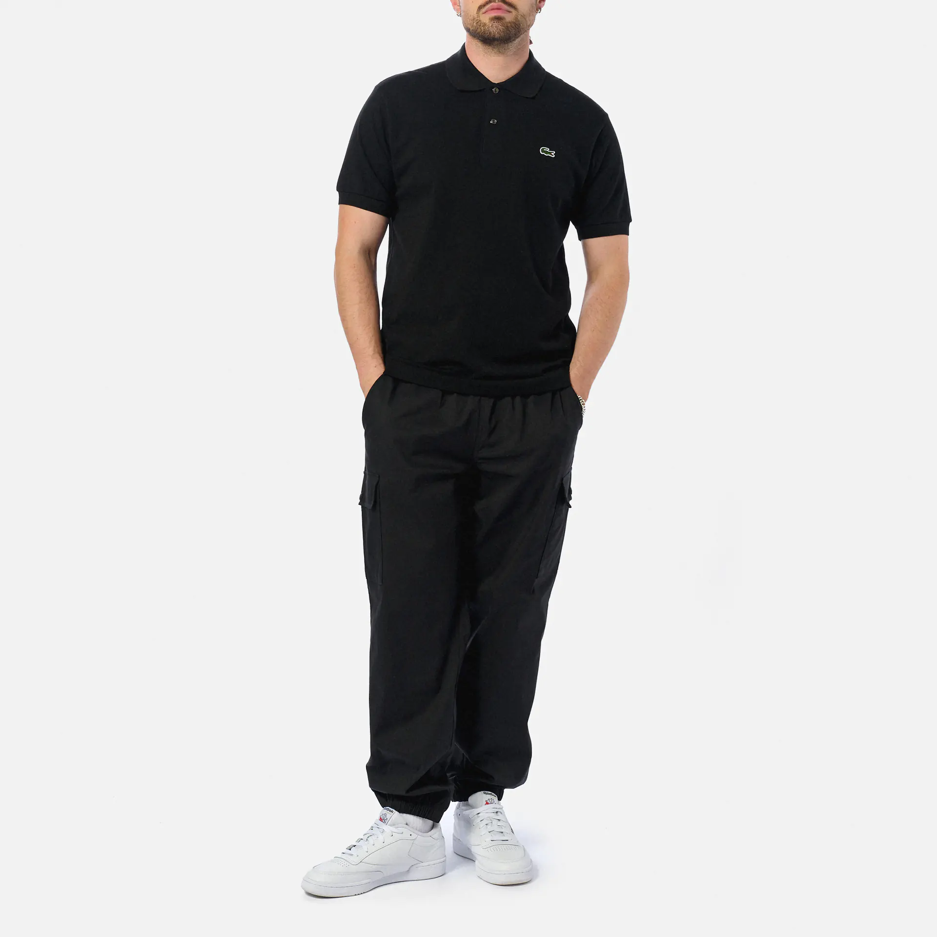 Lacoste Classic Fit Piqué Poloshirt Black