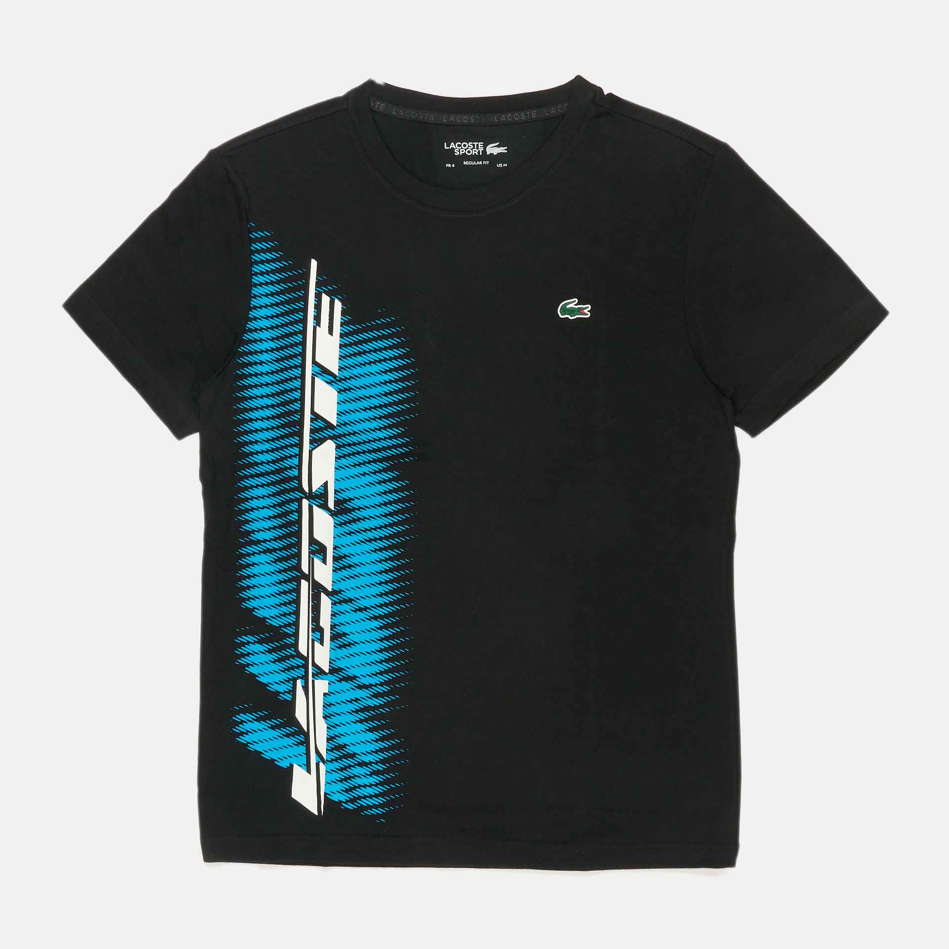 Lacoste Contrast Logo T-Shirt Black