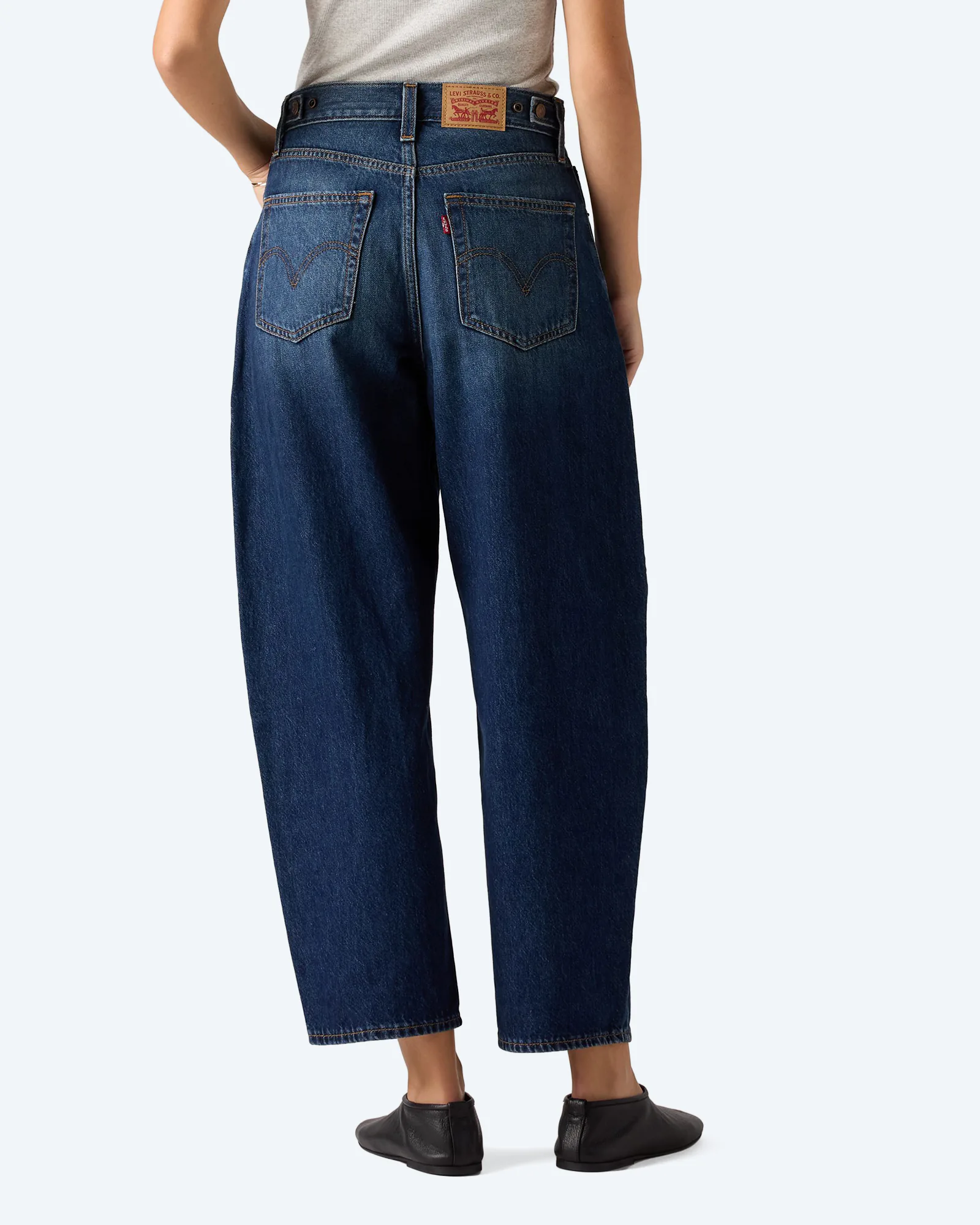 Cinch Taper Ankle Dark Indigo - Worn In Washed Right