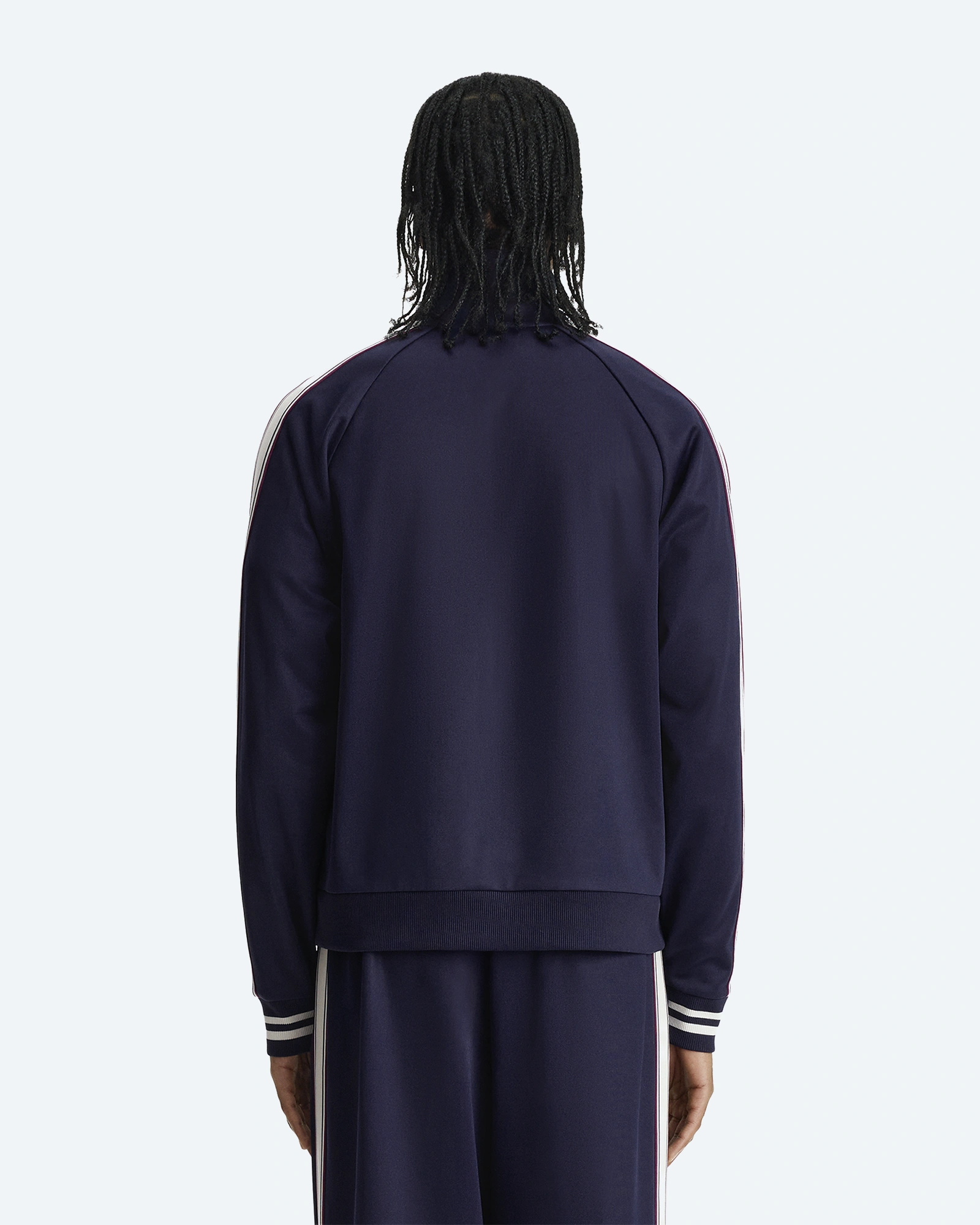 Bold Tipped Track Jacket Twilight Navy