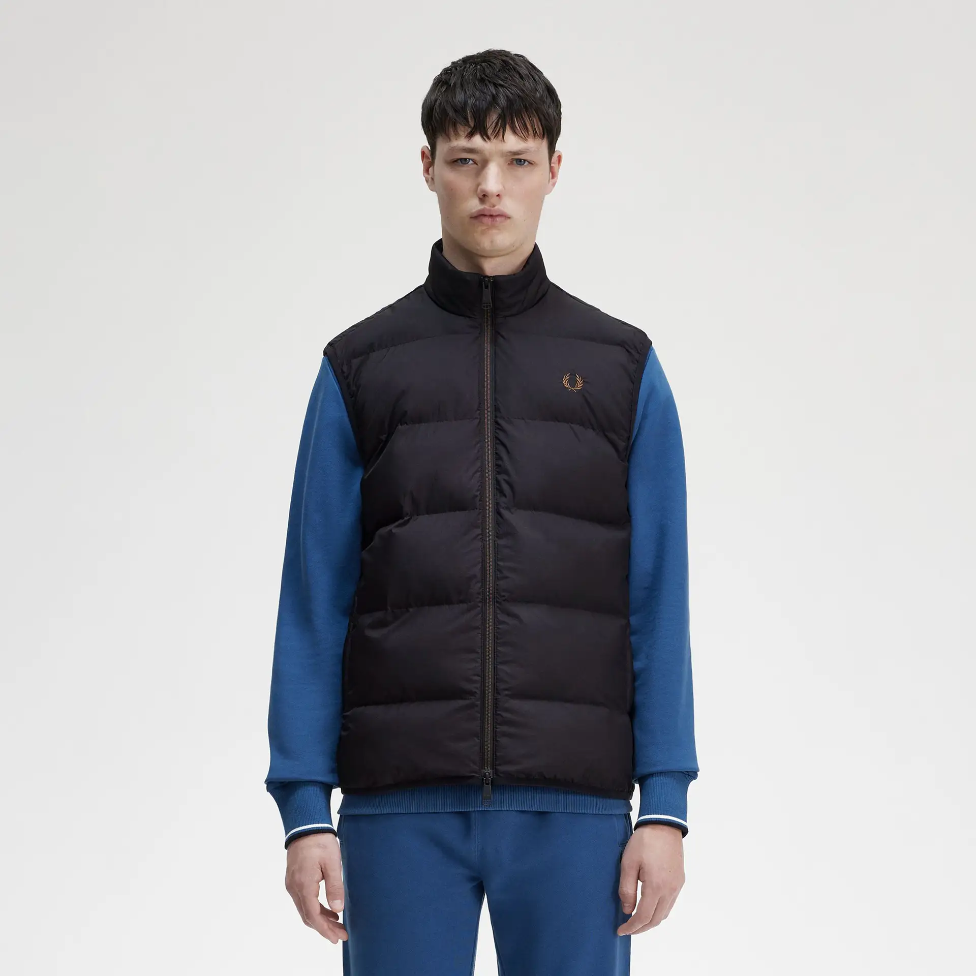 Fred Perry Insulated Gilet Black