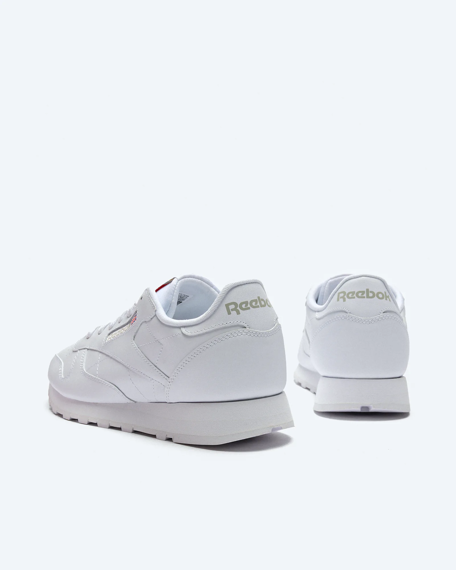 Reebok Classics Leather Sneaker Footwear White/Footwear White/Pure Grey Reebok Classics Leather Sneaker Footwear White/Footwear White/Pure Grey
