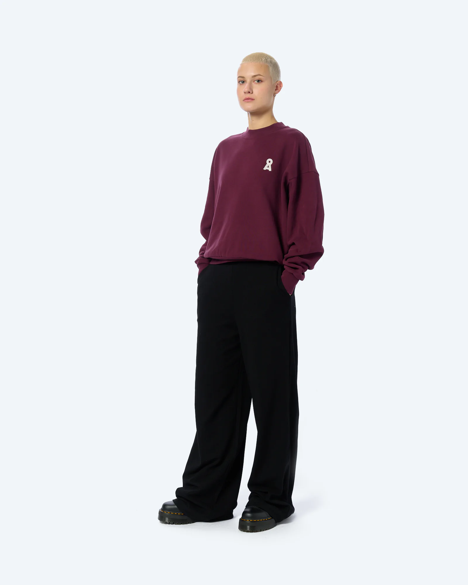 ARMEDANGELS ICONIC Å ALIZAA Sweatshirt Dark Cranberry