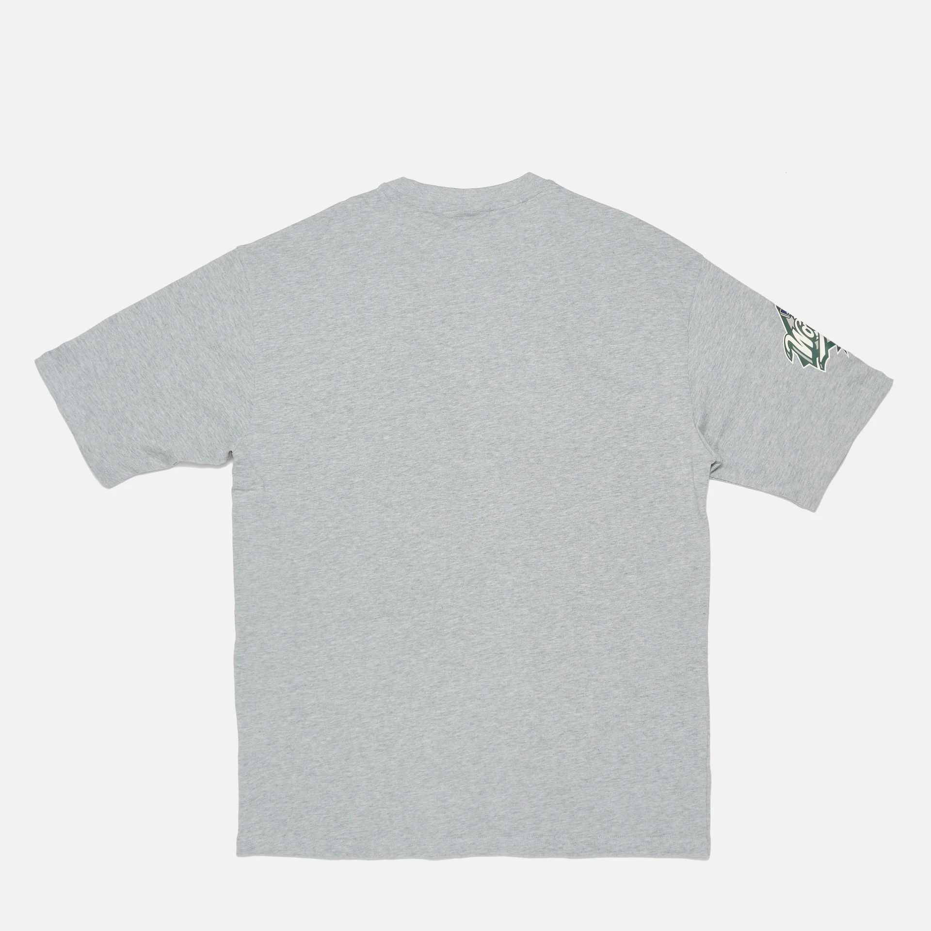 New Era MLB NY Yankees Team Patch Oversize T-Shirt Heather Grey