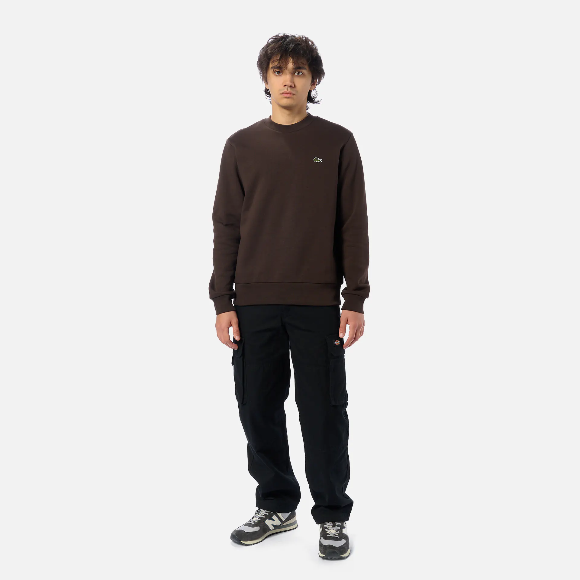 Lacoste Classic Fit Sweatshirt Port