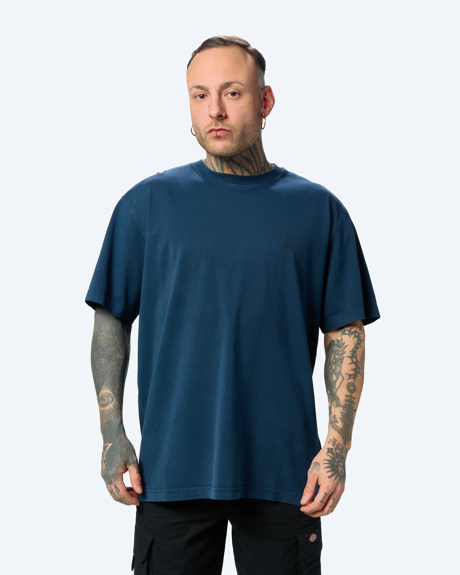 ARMEDANGELS ICONIC Å MAARKOS GD T-Shirt Night Sky Washed