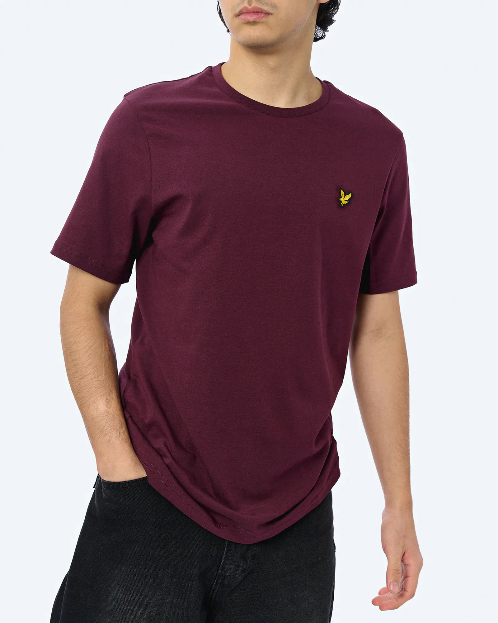 Lyle & Scott T-Shirt Burgundy Lyle & Scott T-Shirt Burgundy
