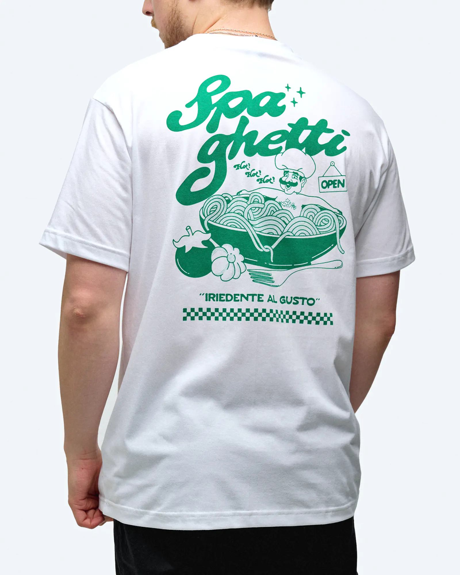 Iriedaily Spa Ghetti T-Shirt White Iriedaily Spa Ghetti T-Shirt White