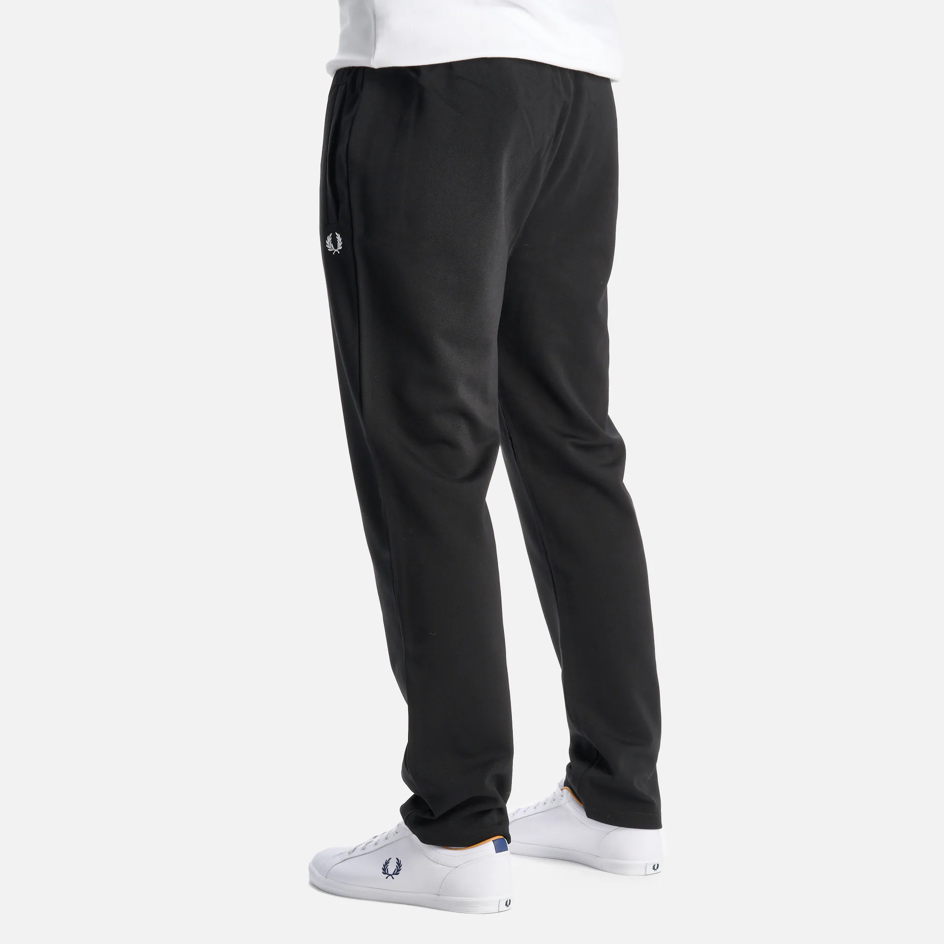 Fred Perry Reverse Tricot Track Pant Black