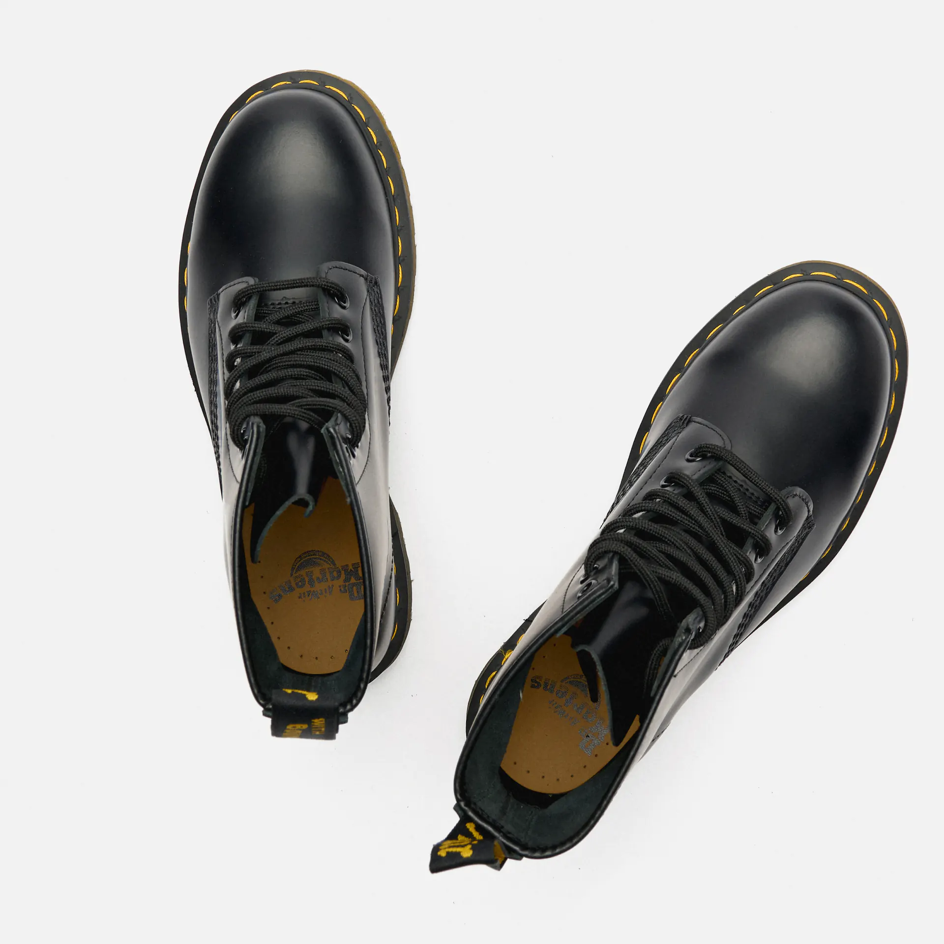 Dr. Martens 1460 Smooth Leather Lace Up Boots Black