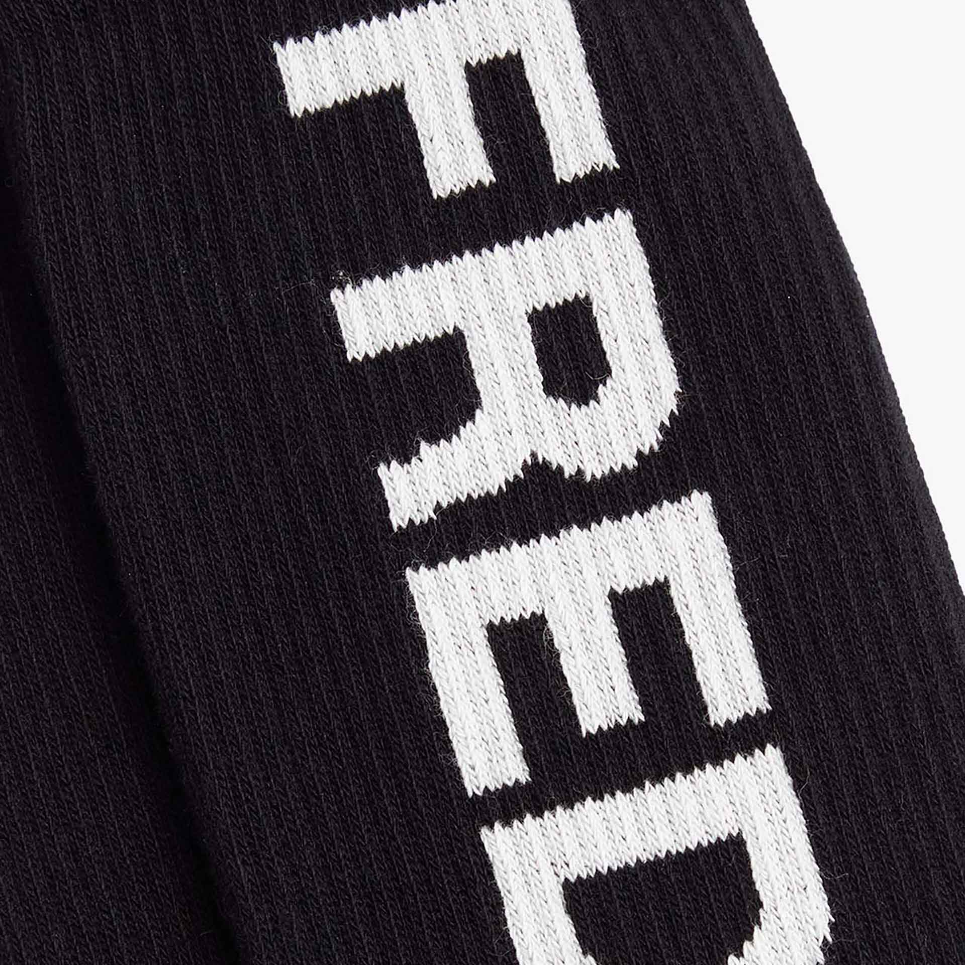 Fred Perry Branded Rib Socks Black