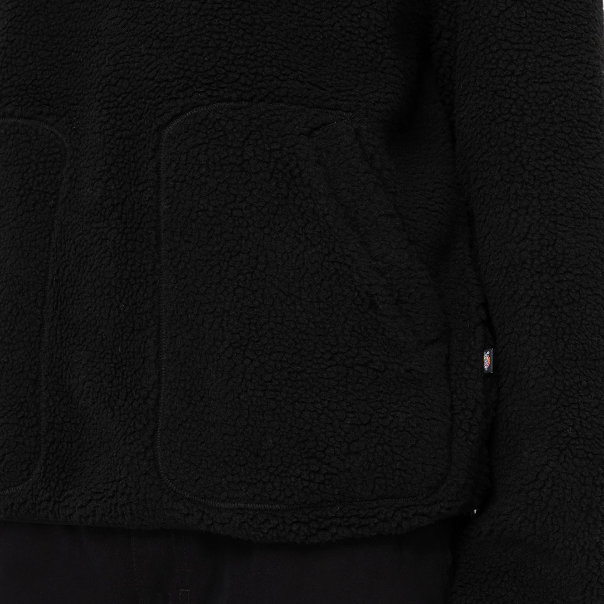 Dickies Mount Hope Quarter Zip Fleece Sweatshirt Black