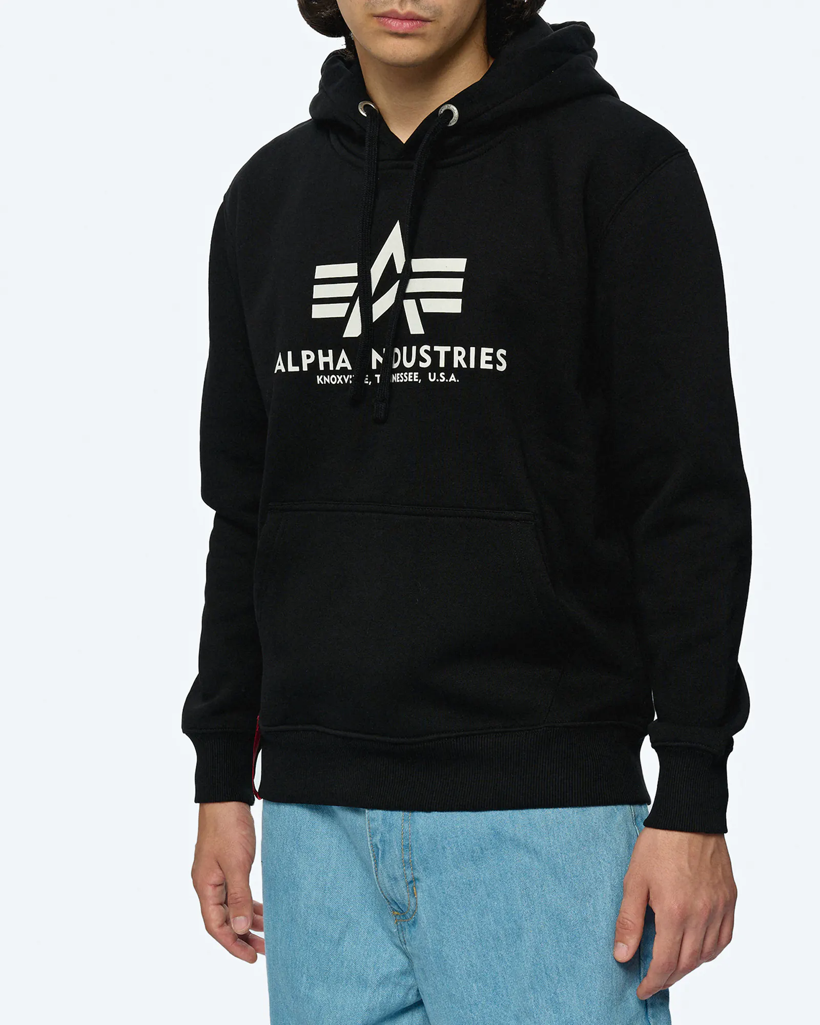 Alpha Industries Basic Hoody Black Alpha Industries Basic Hoody Black