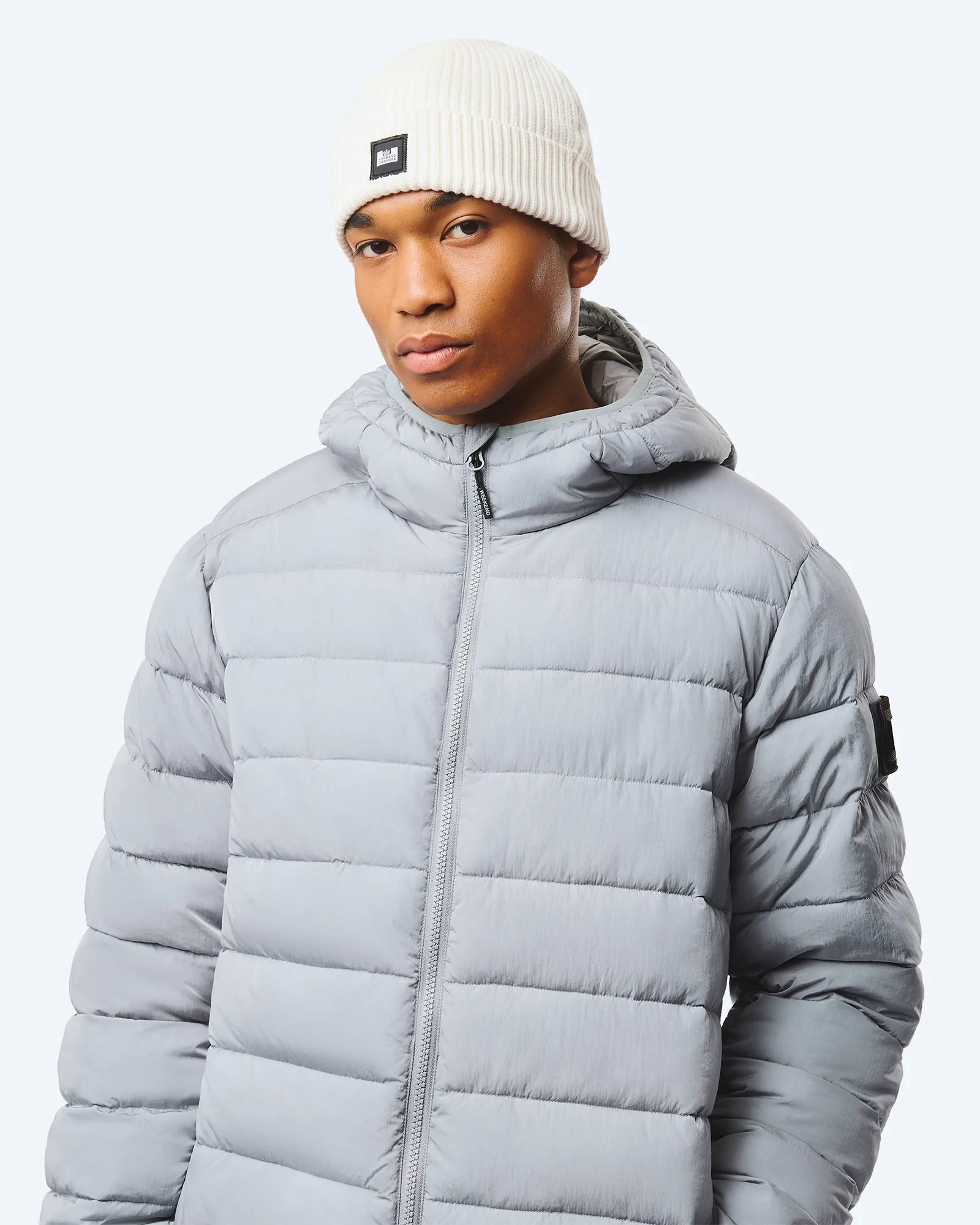 Kettama Rib Knit Beanie Ivory