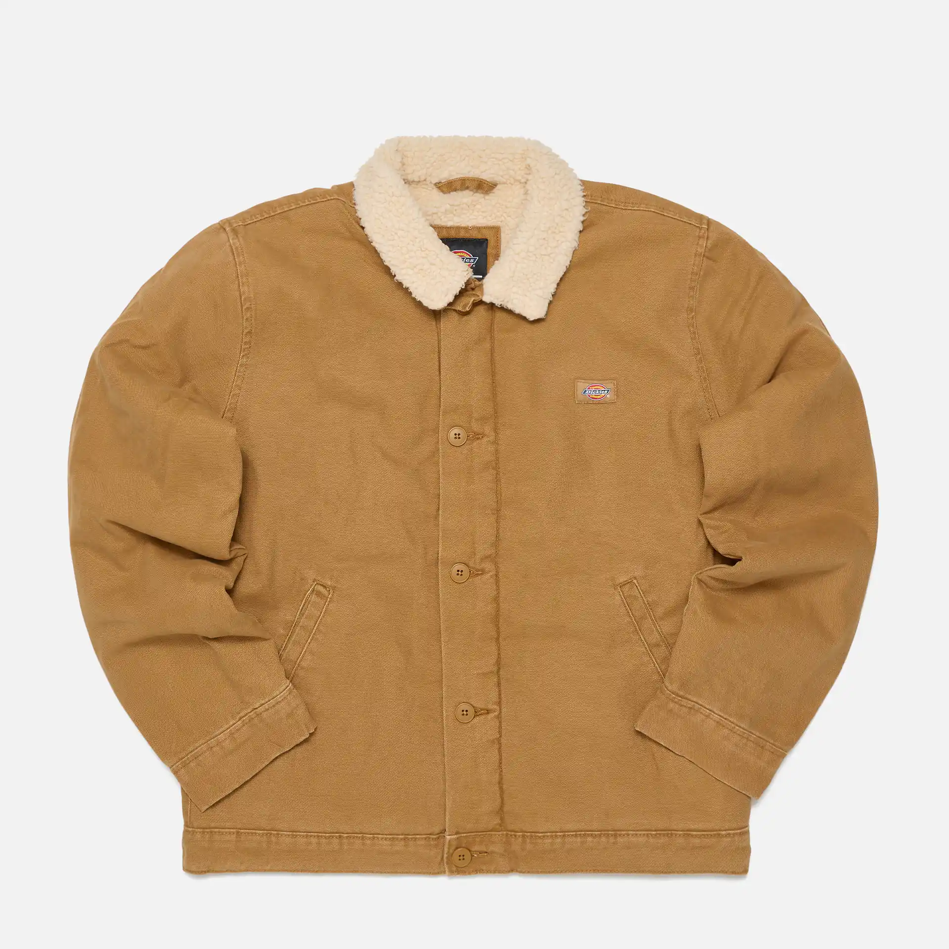Dickies Duck Canvas Jacket Stone Washed Brown Duck