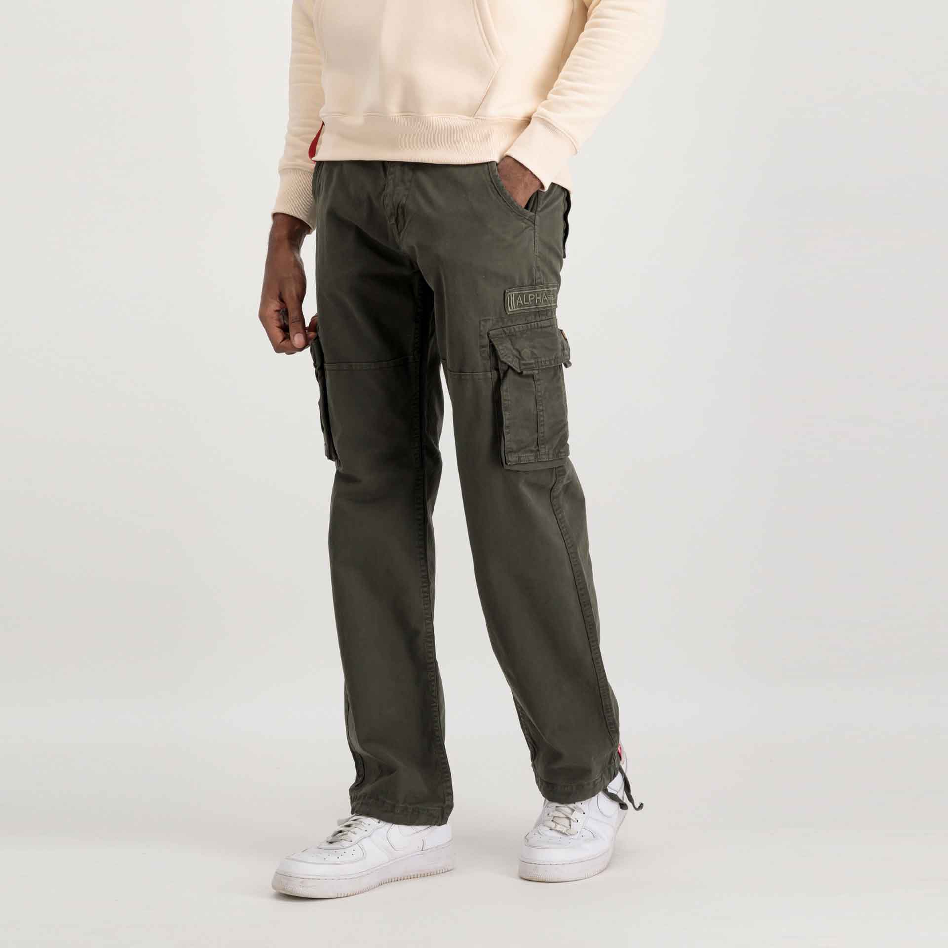 Alpha Industries Jet Cargo Pant Grey Black