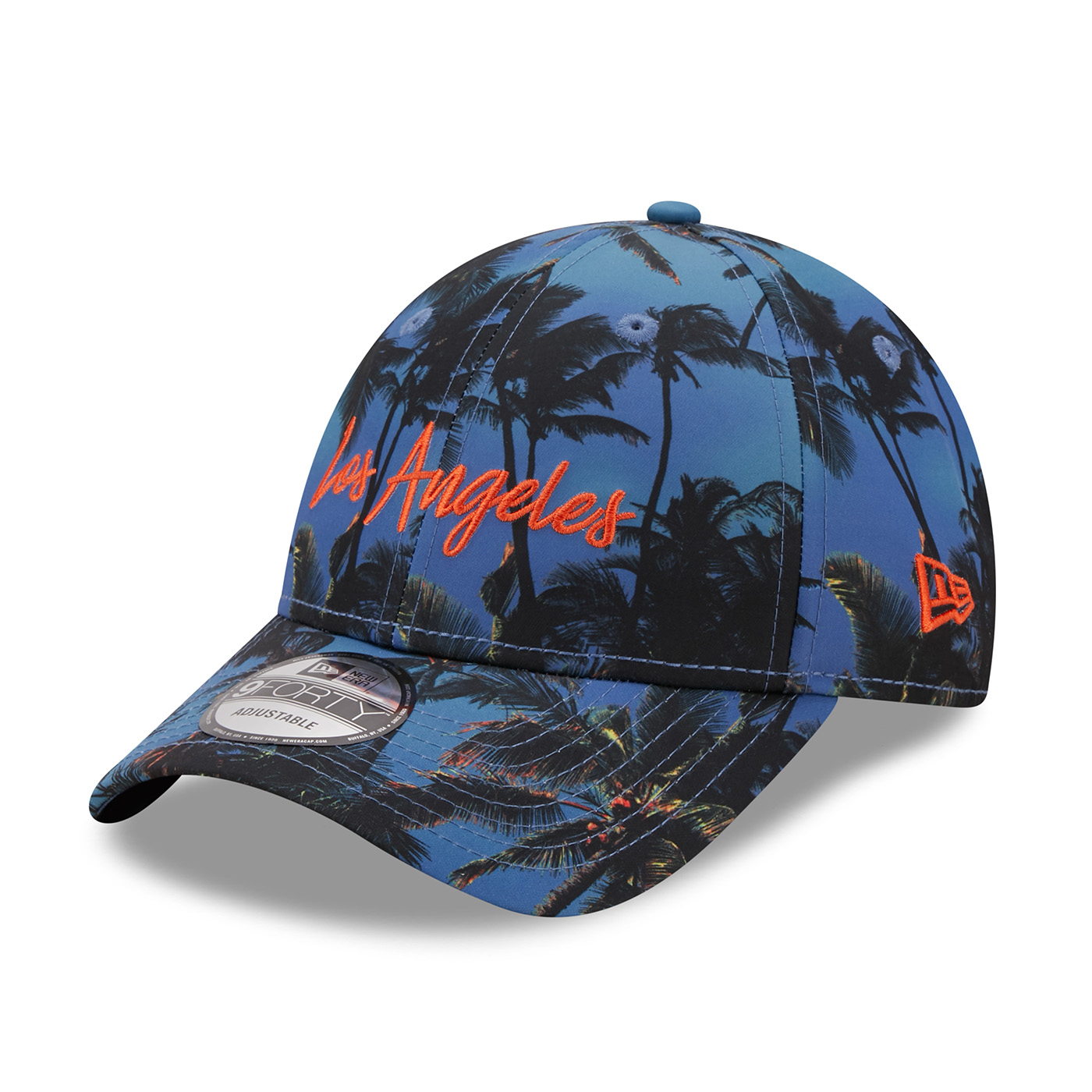 New Era Tropical 9Forty Strapback Cap Indigo