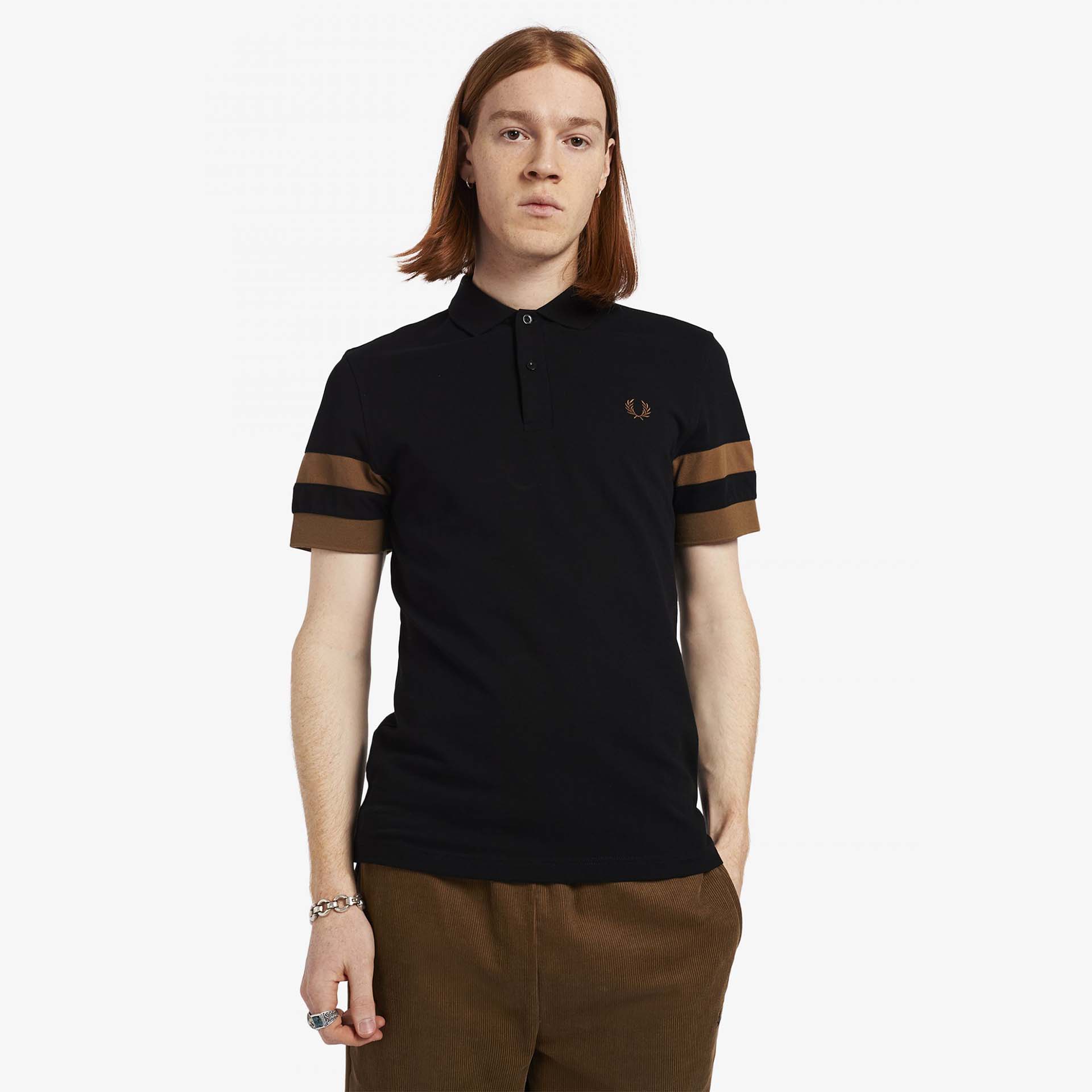 Fred Perry Bold Tipped Herren Polo Shirt 