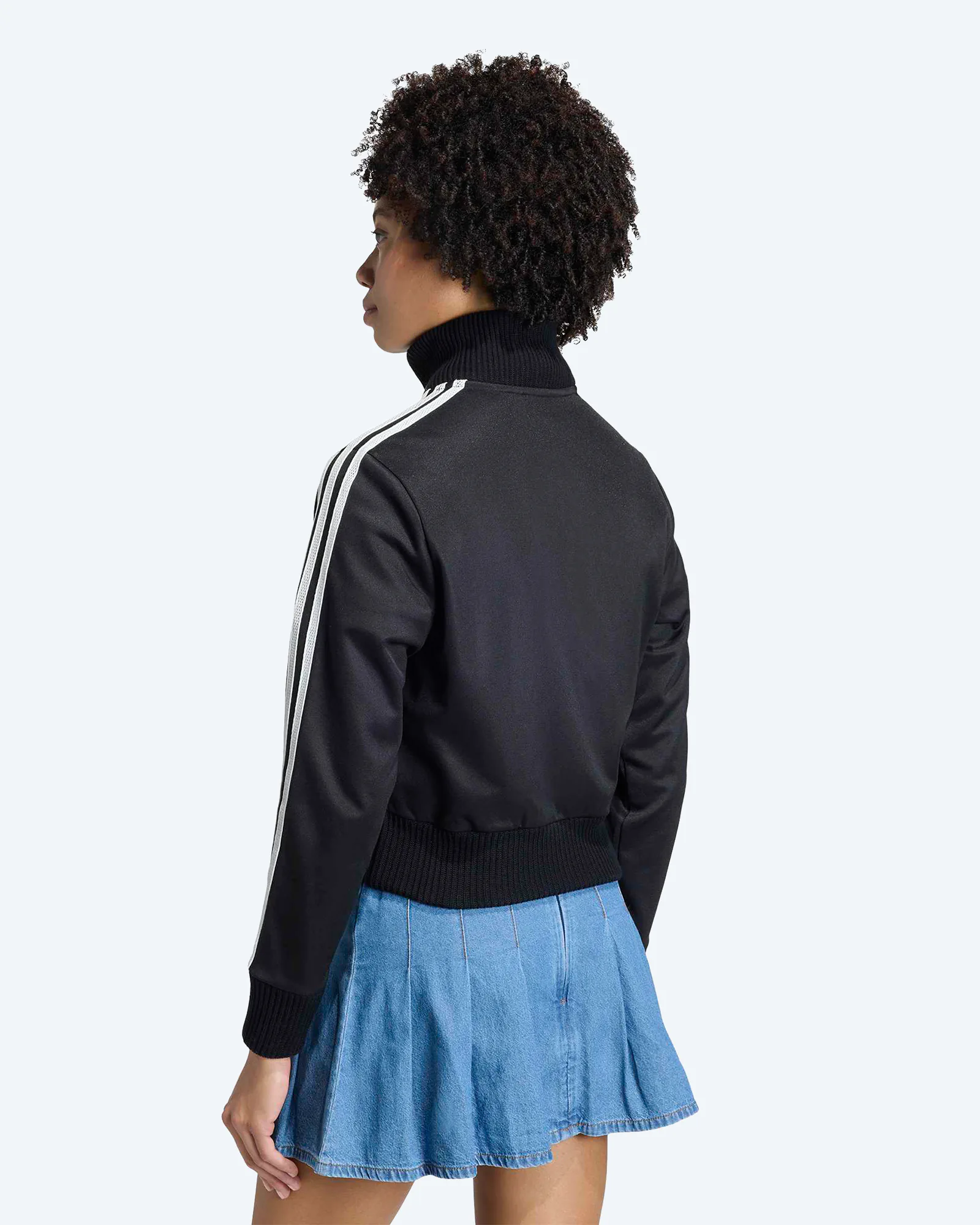 Firebird Knitted Track Top Black