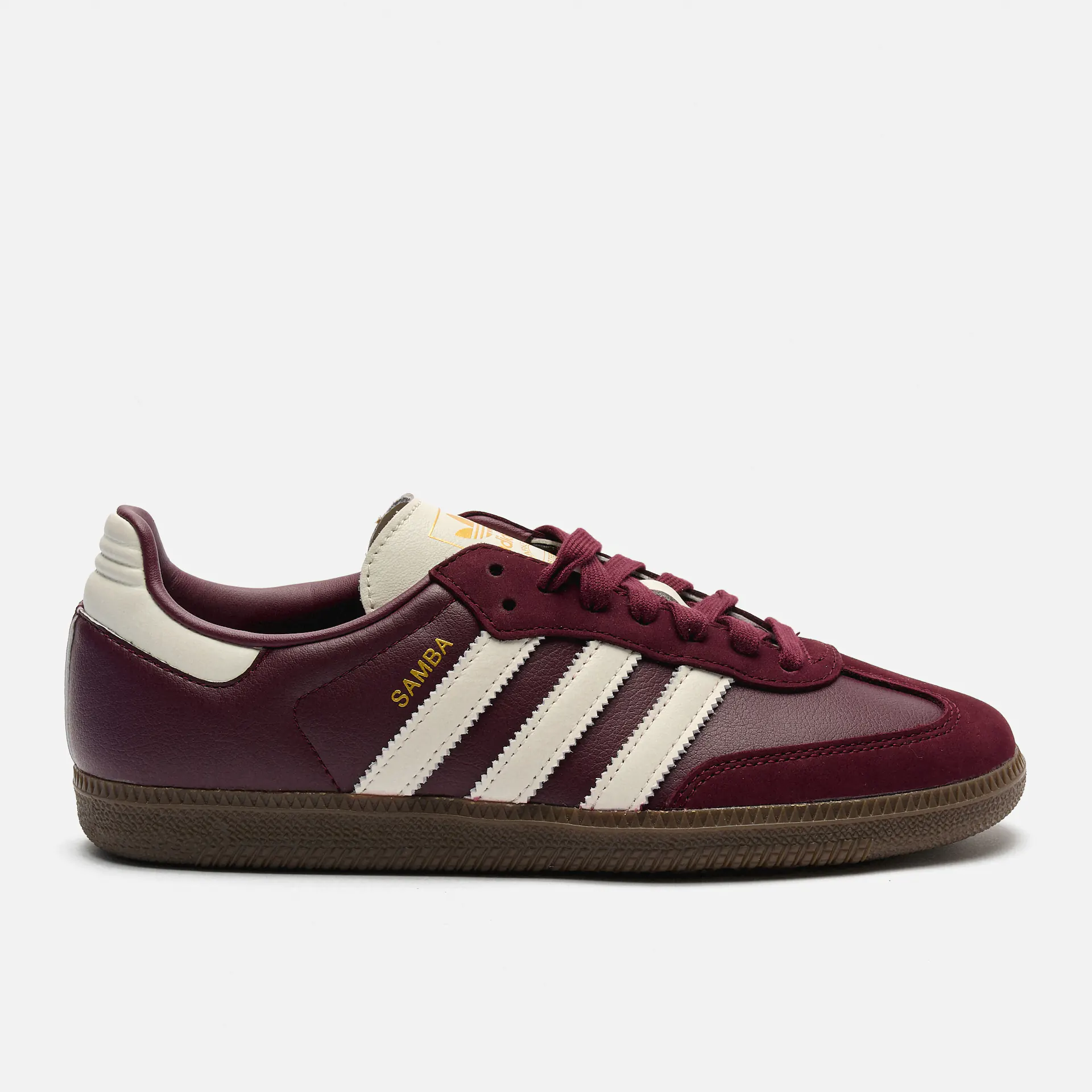 adidas Originals Samba Sneaker OG W Maroon/White/Gum