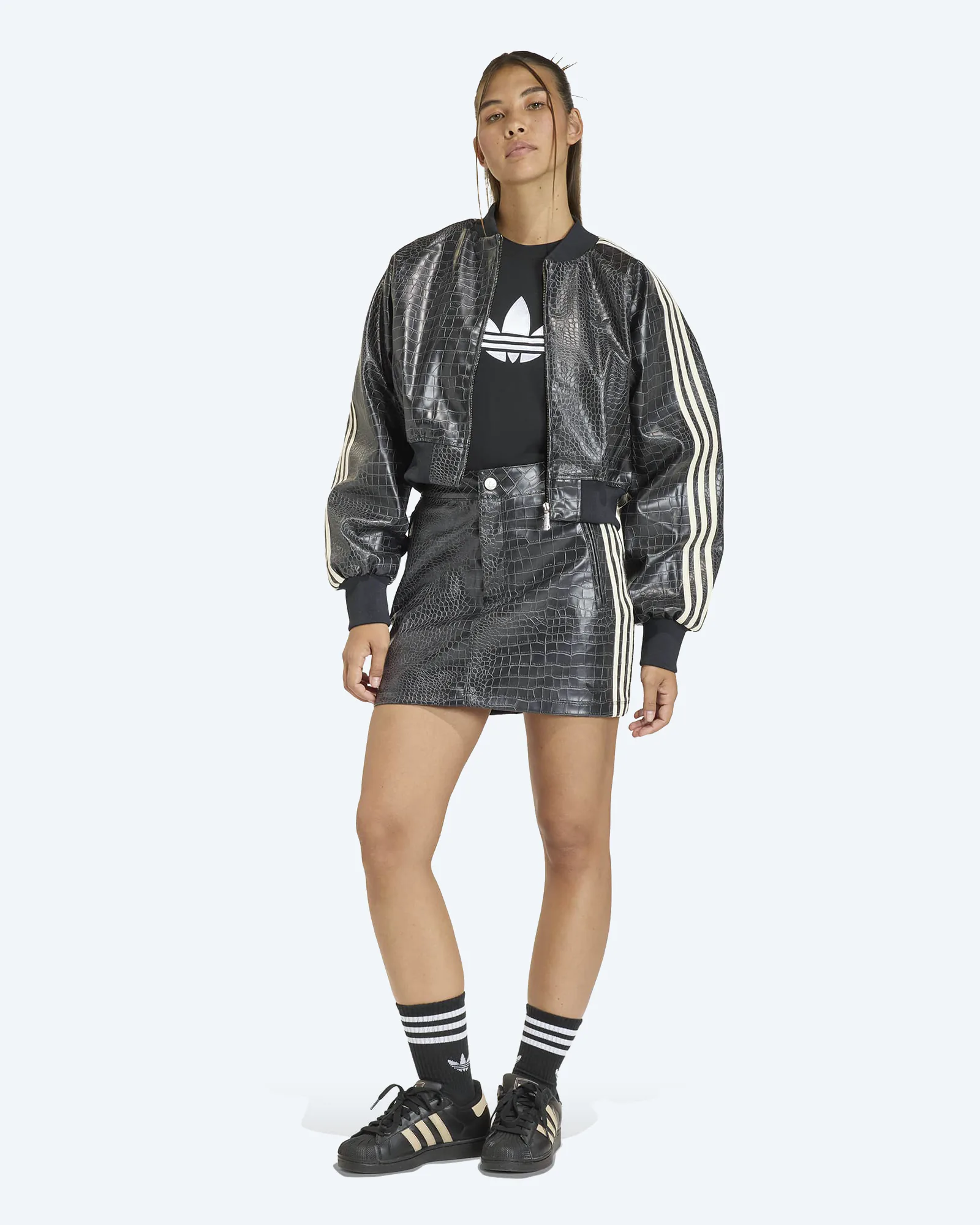 SST Pleather Jacket Black