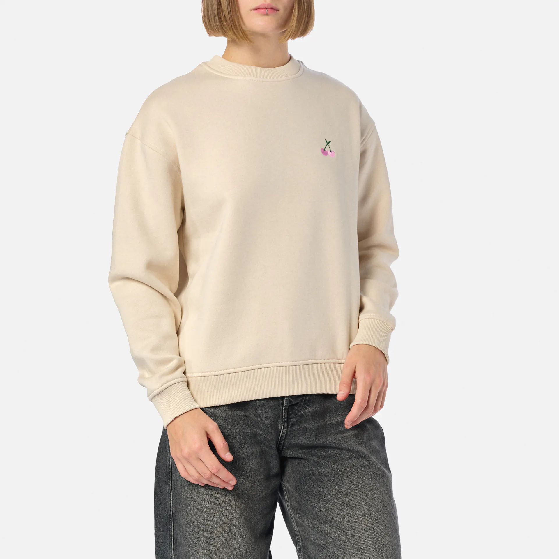 Kleinigkeit Bonjour Swädder Sweatshirt Beige