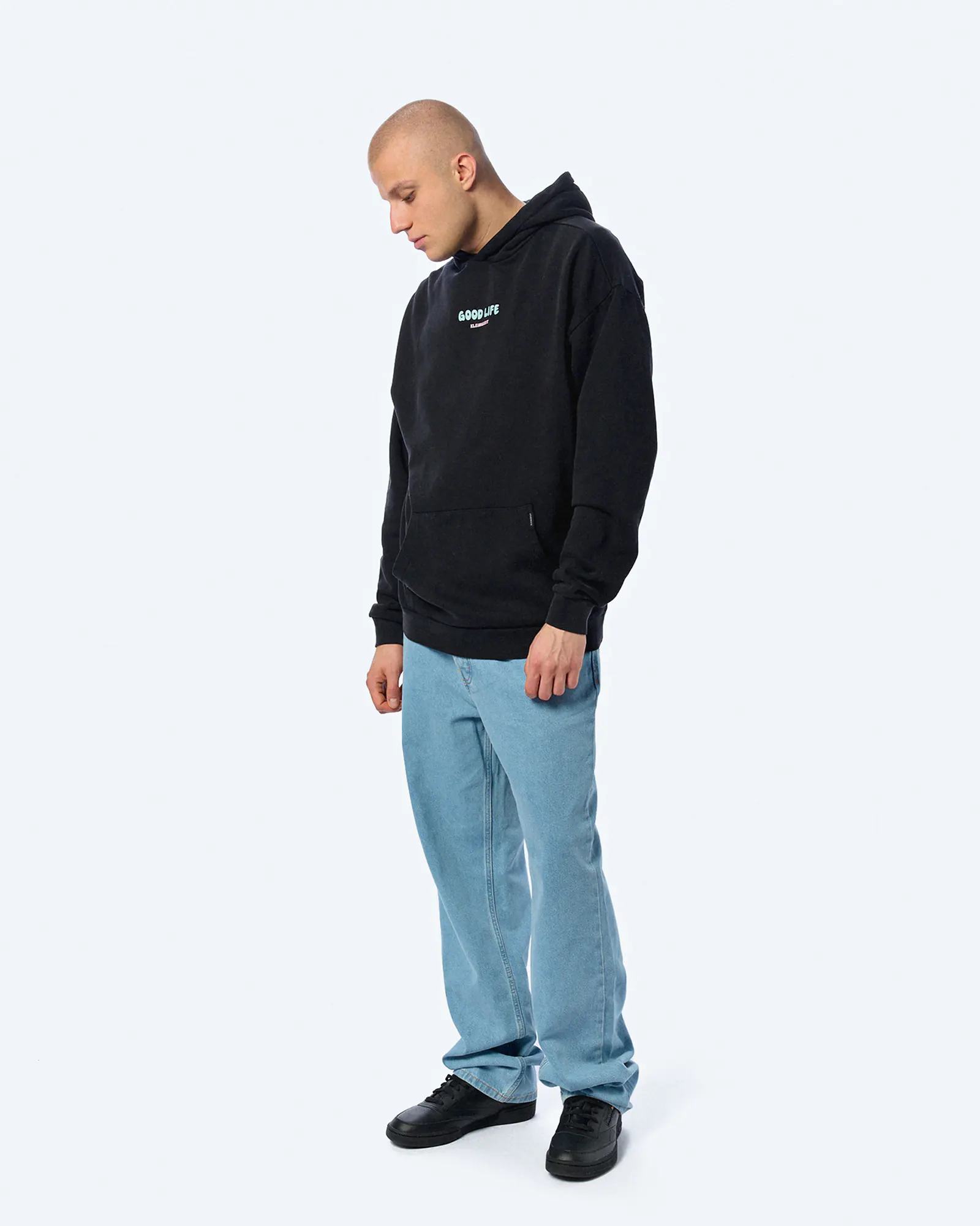 Kleinigkeit Good Life Beach Hoodie Black Dyed