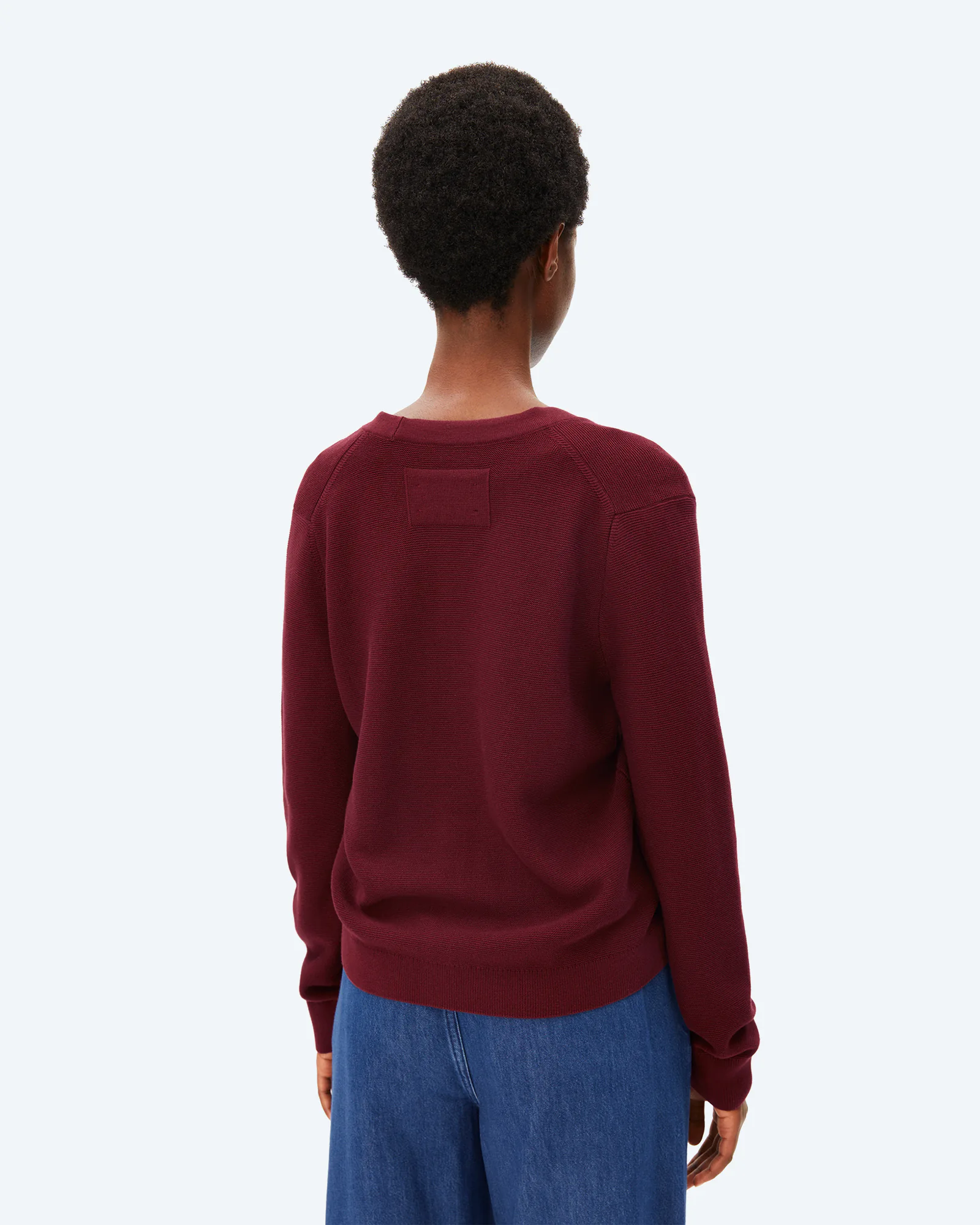 MENAAL LINKS LINKS CARDIGAN Velvet Red