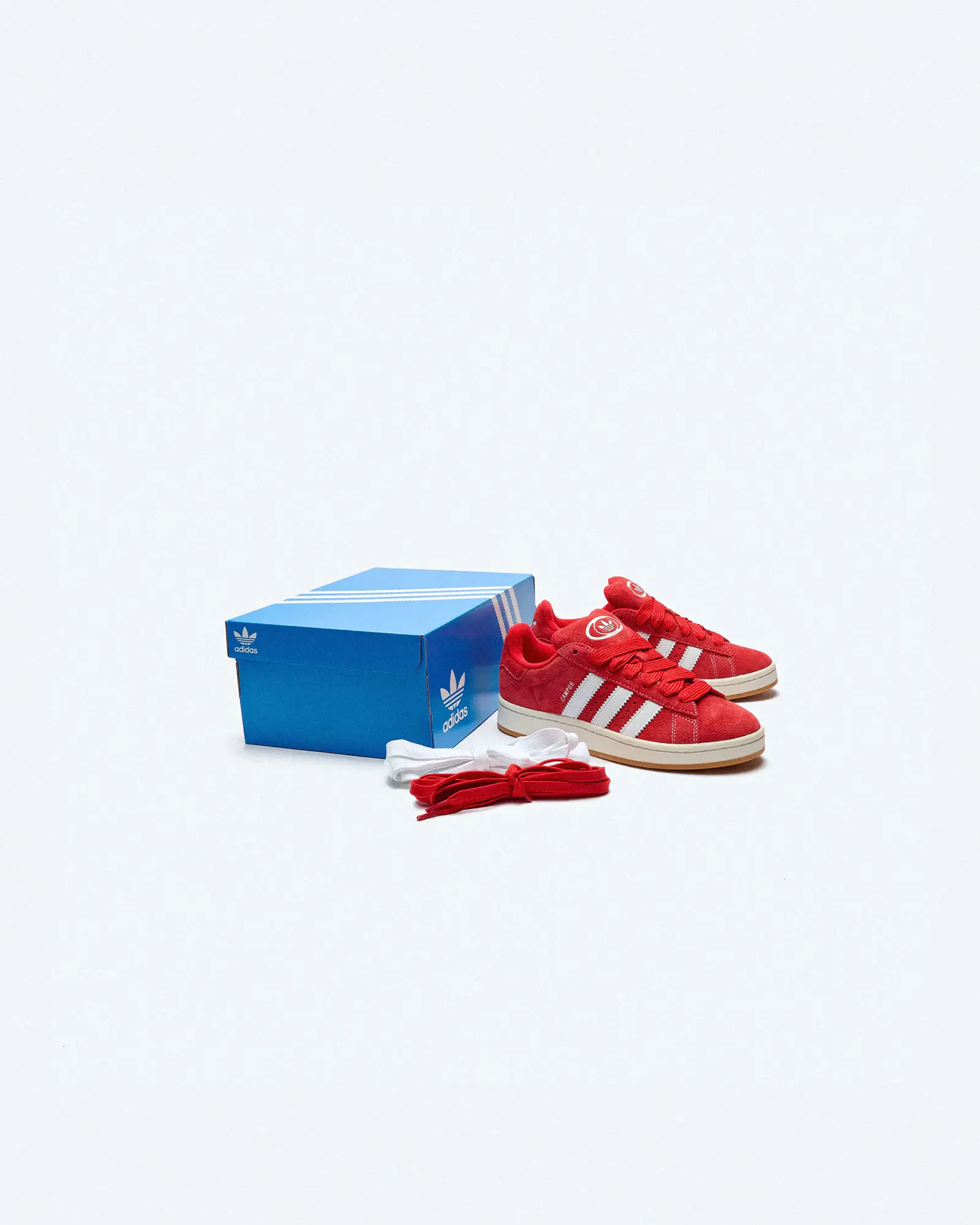 adidas Originals Campus 00s Sneaker Better Scarlet Cloud White Off White