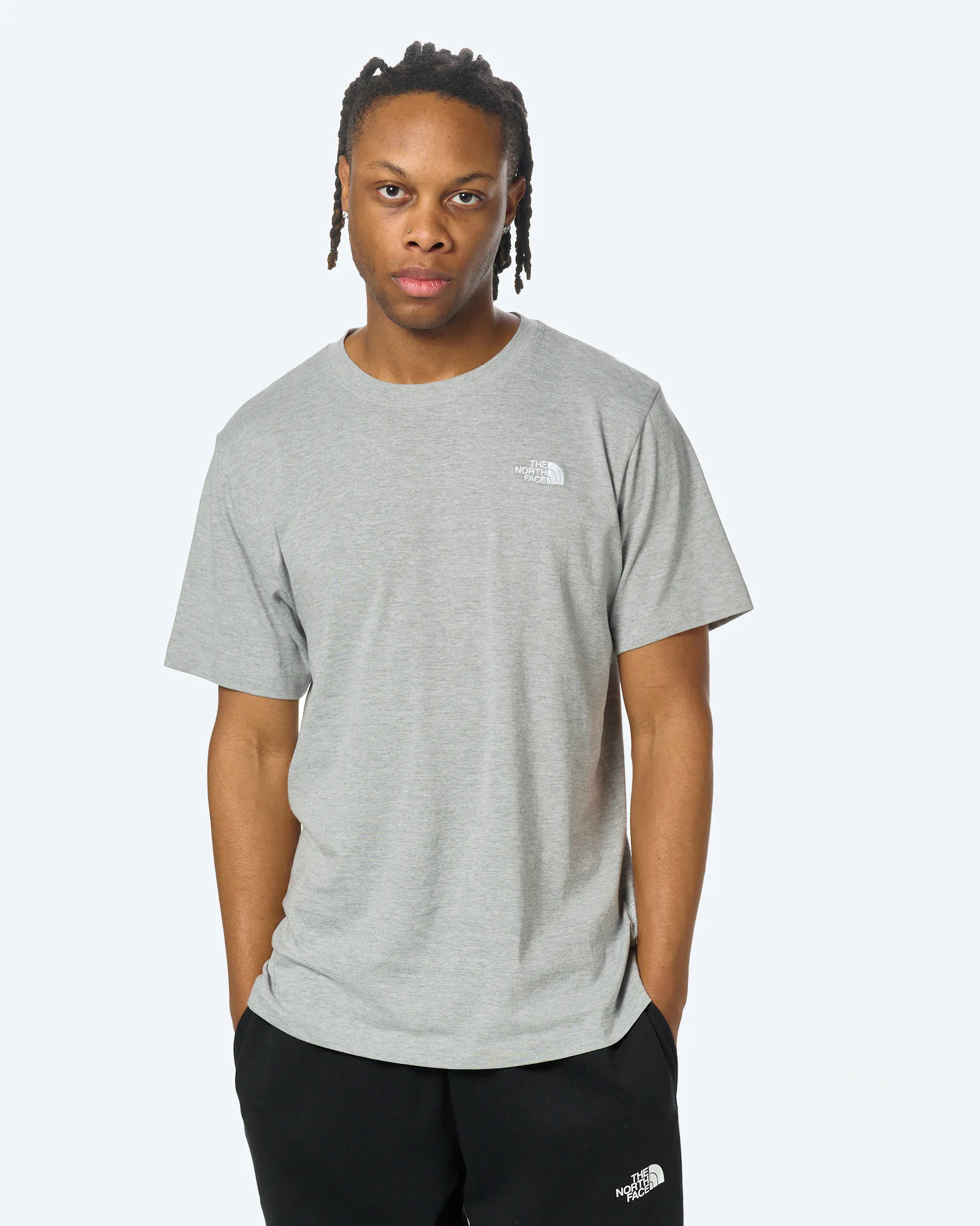 The North Face M Evolution Simple Dome Regular T-Shirt TNF Pale Grey H