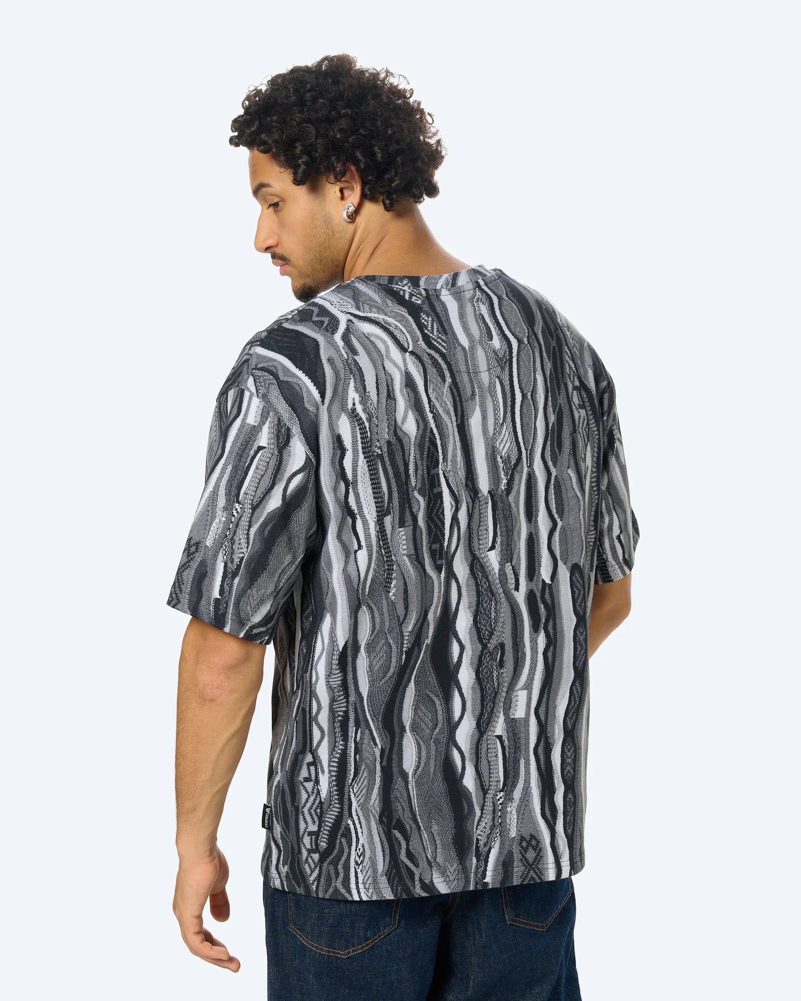 Signature T-Shirt AOP Black