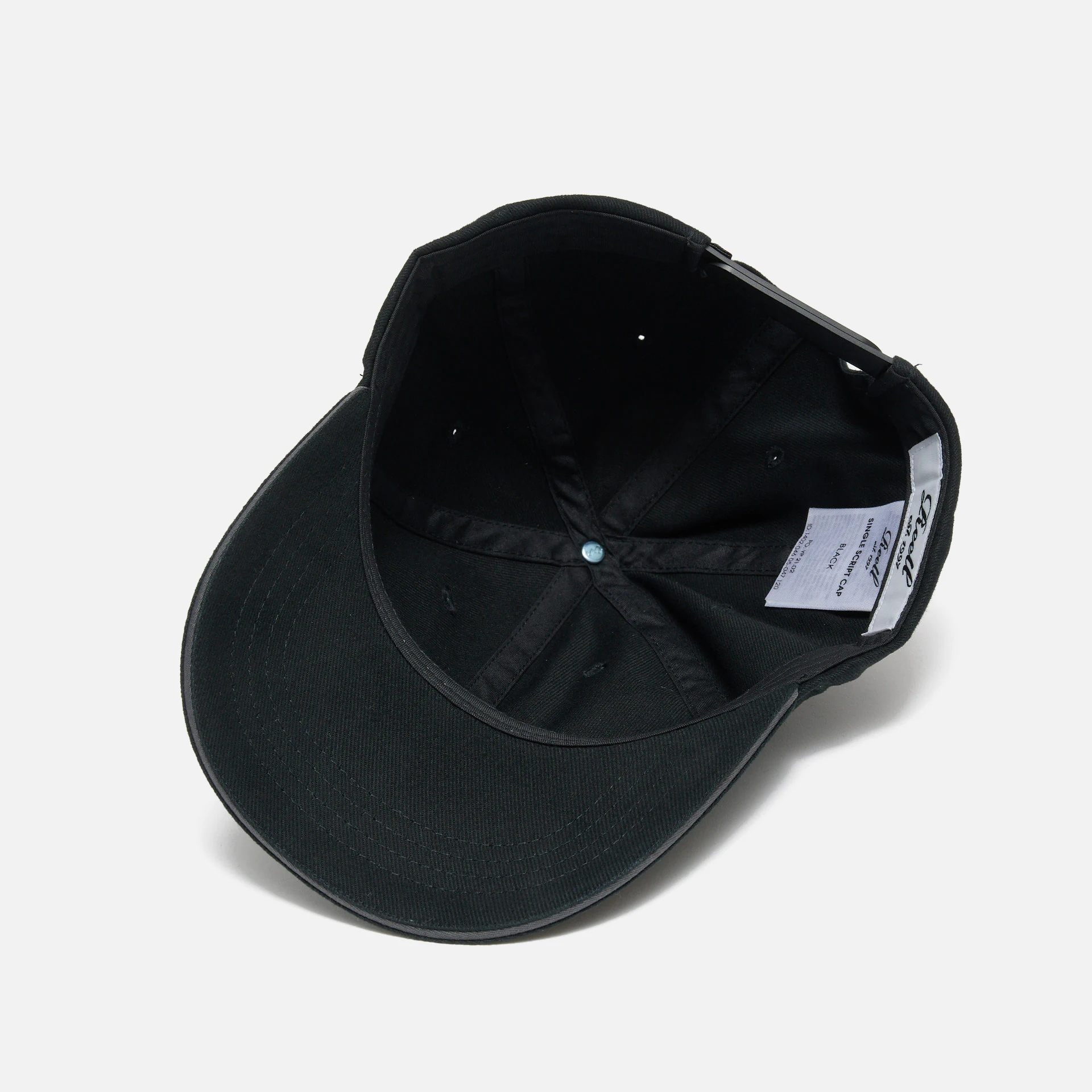 Reell Jeans Single Script Cap Black