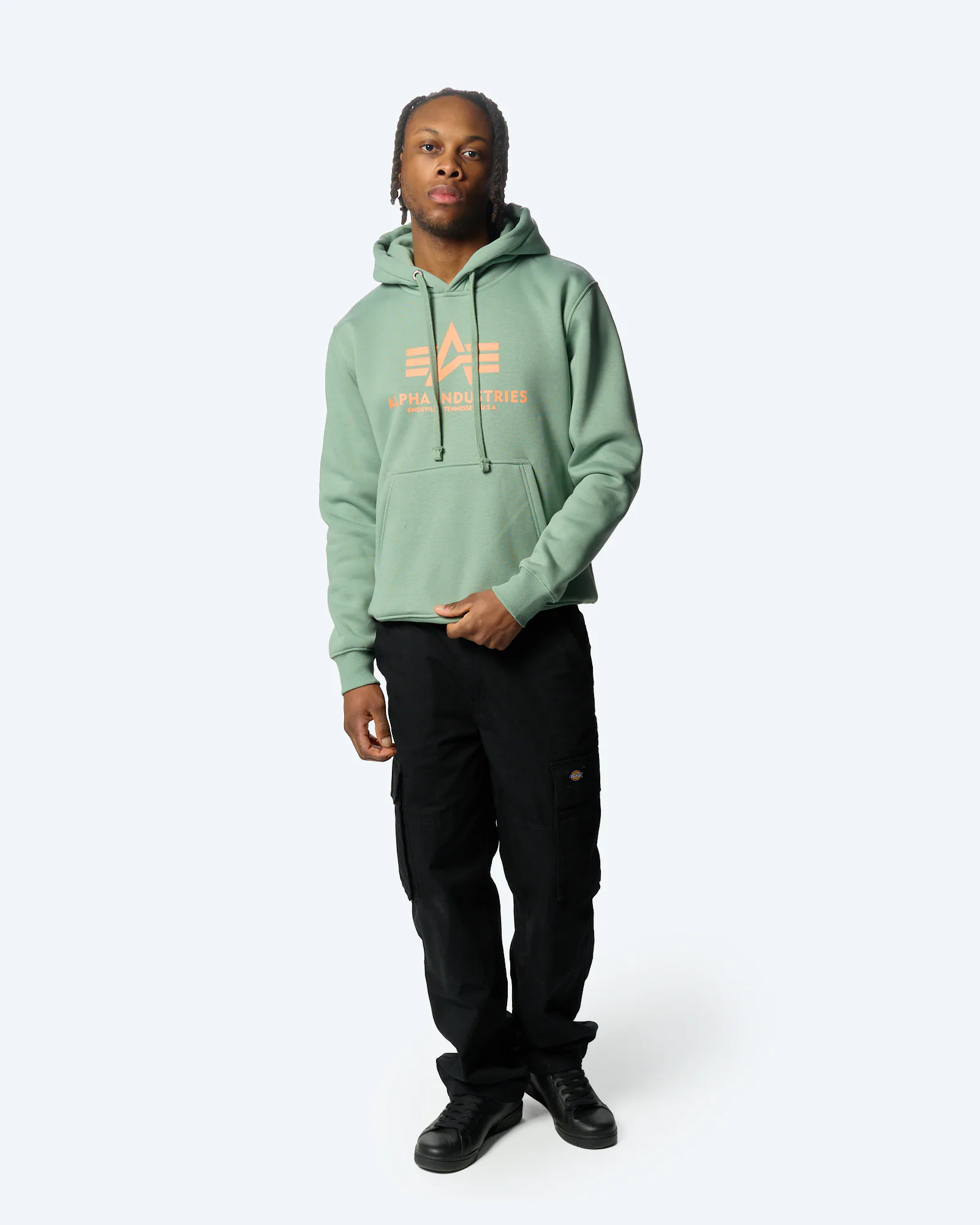 Alpha Industries Basic Hoody Frost Green