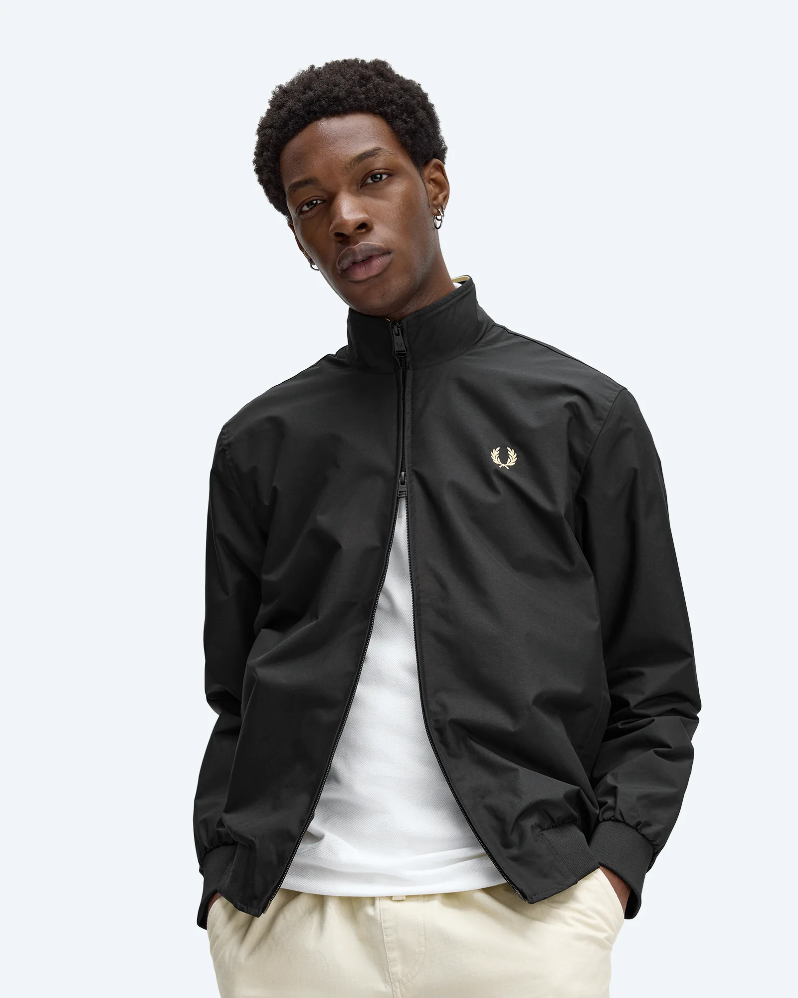 Fred Perry Brentham Jacket Black