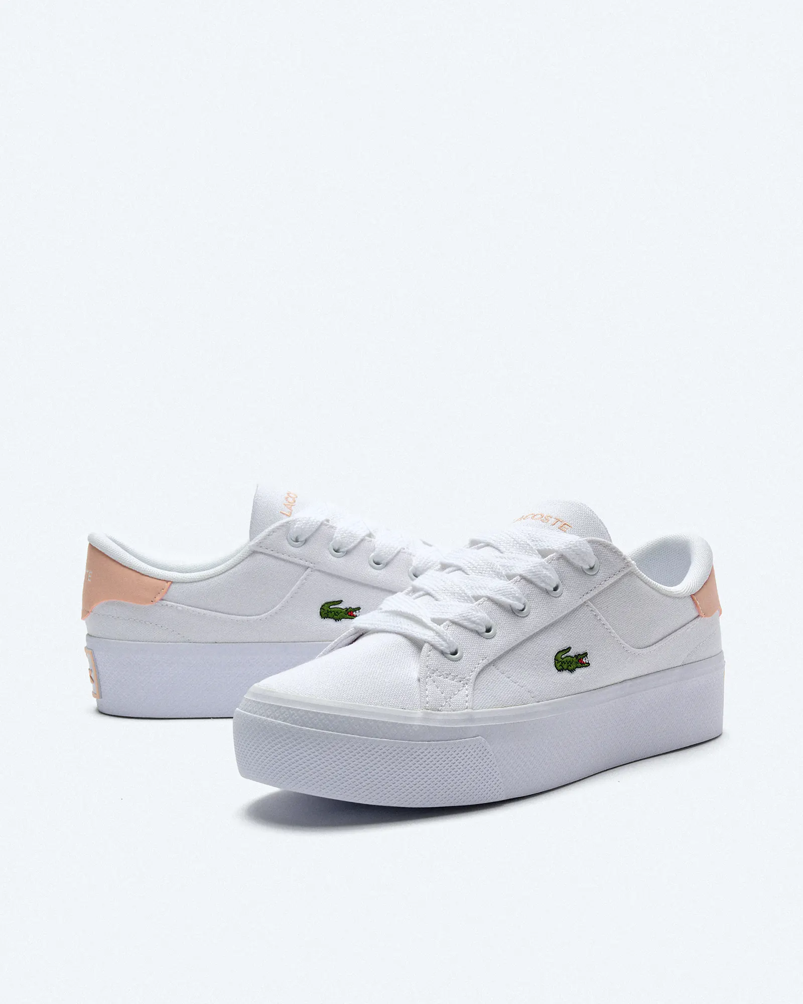 Lacoste Ziane Platform Sneaker White/Light Pink Lacoste Ziane Platform Sneaker White/Light Pink