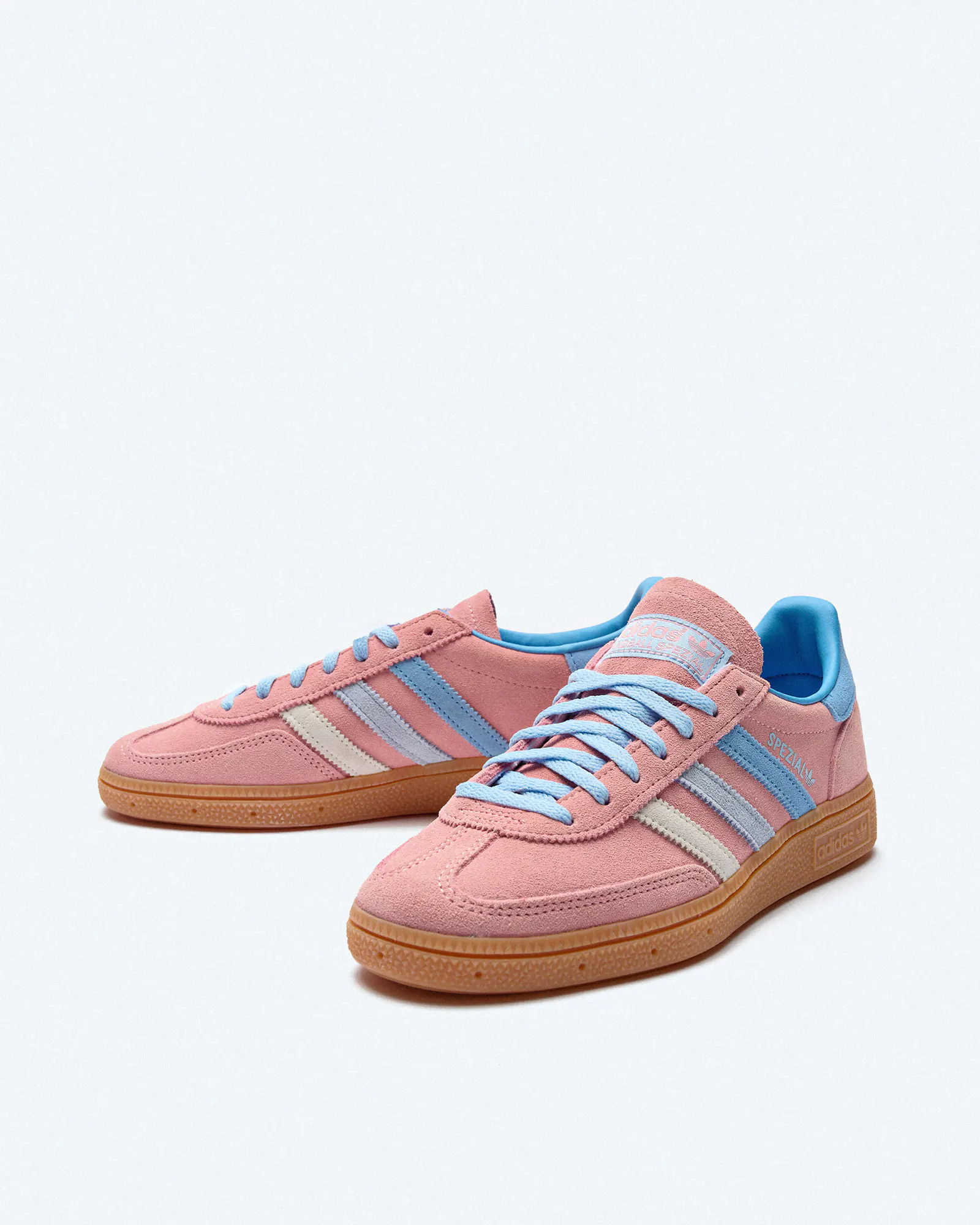 adidas Originals Handball Spezial Sneaker Semi Pink Spark Light Blue Sky