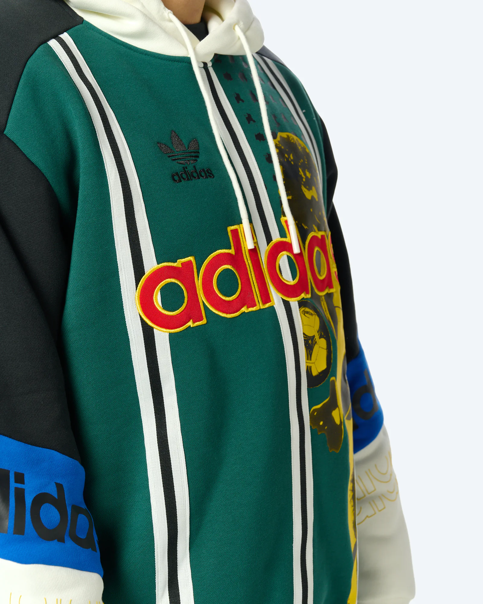 adidas Originals Hoodie FTBL GFX Hoody Collegiate Green
