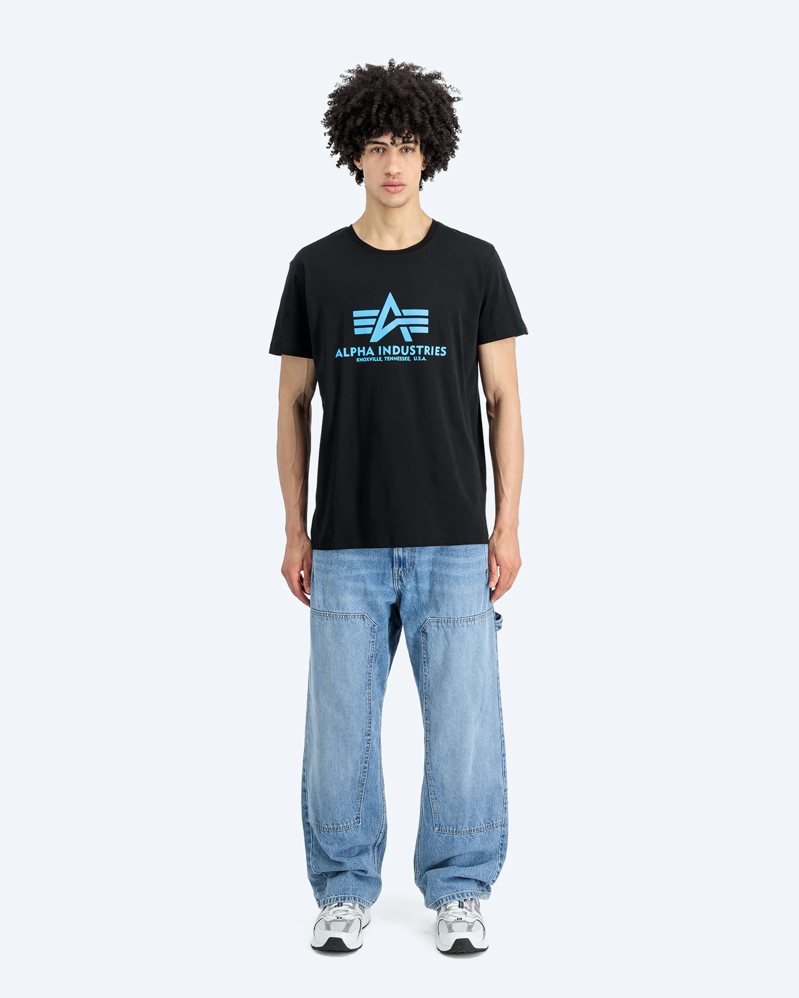 Basic T-Shirt Black/Blue