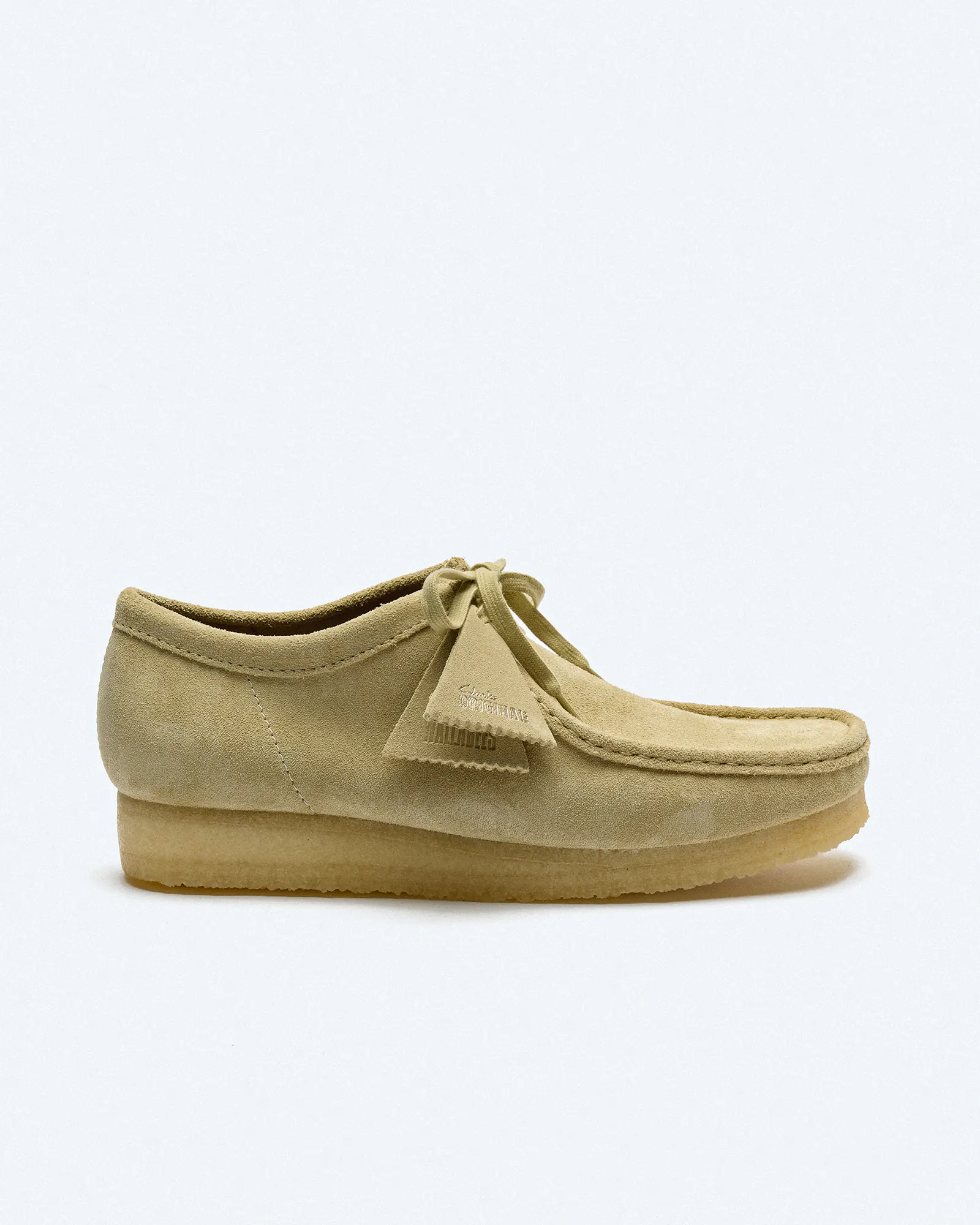 Clarks Men's Wallabee Suede Shoes Maple