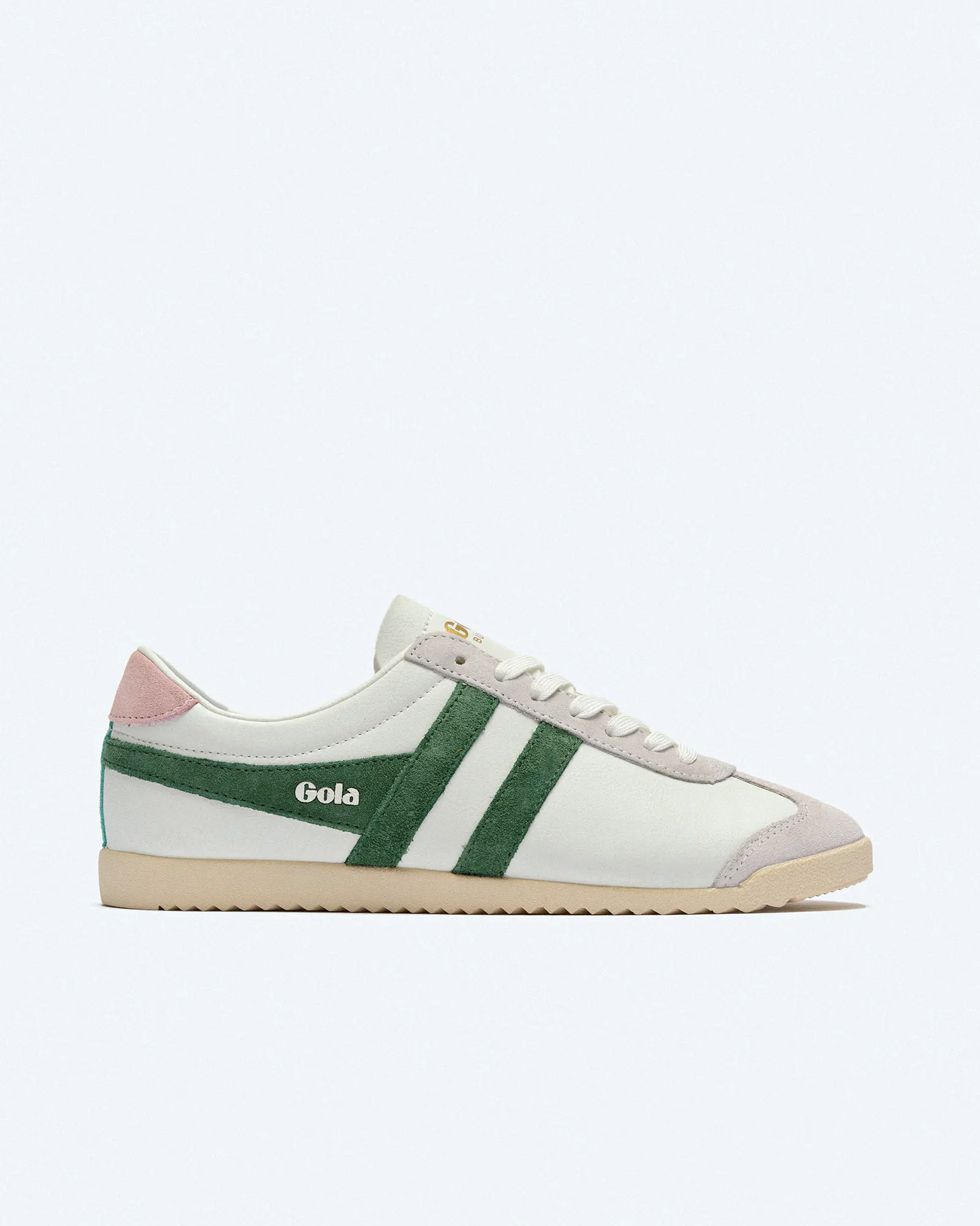 Gola Bullet Pure Sneaker White/Evergreen/Chalk Pink Gola Bullet Pure Sneaker White/Evergreen/Chalk Pink